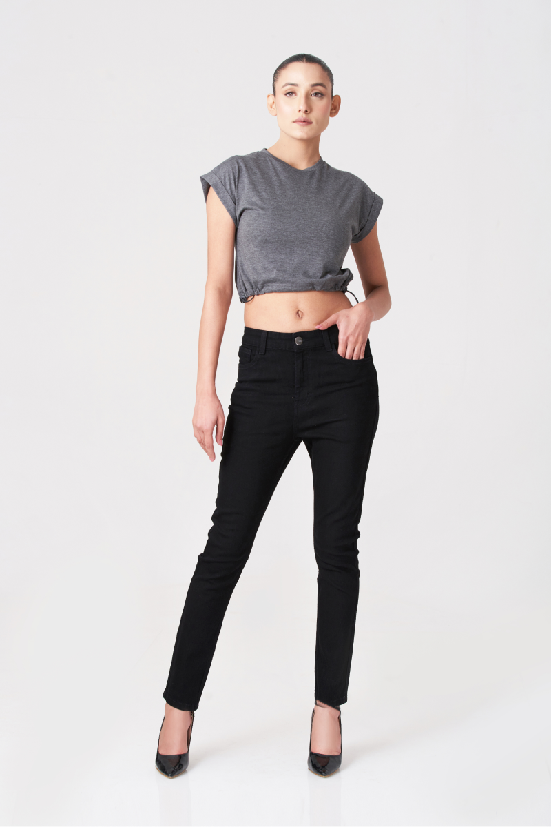Walgo Skinny Women Black Jeans