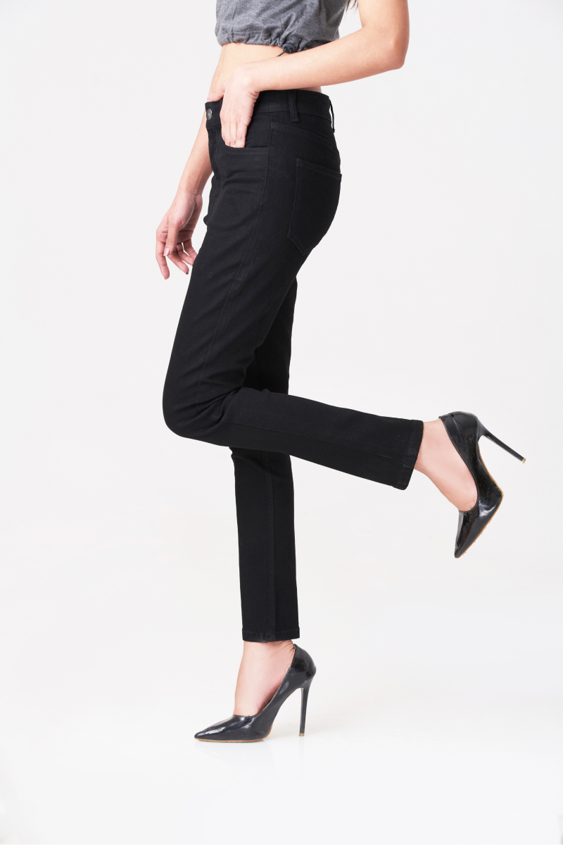 Walgo Skinny Women Black Jeans