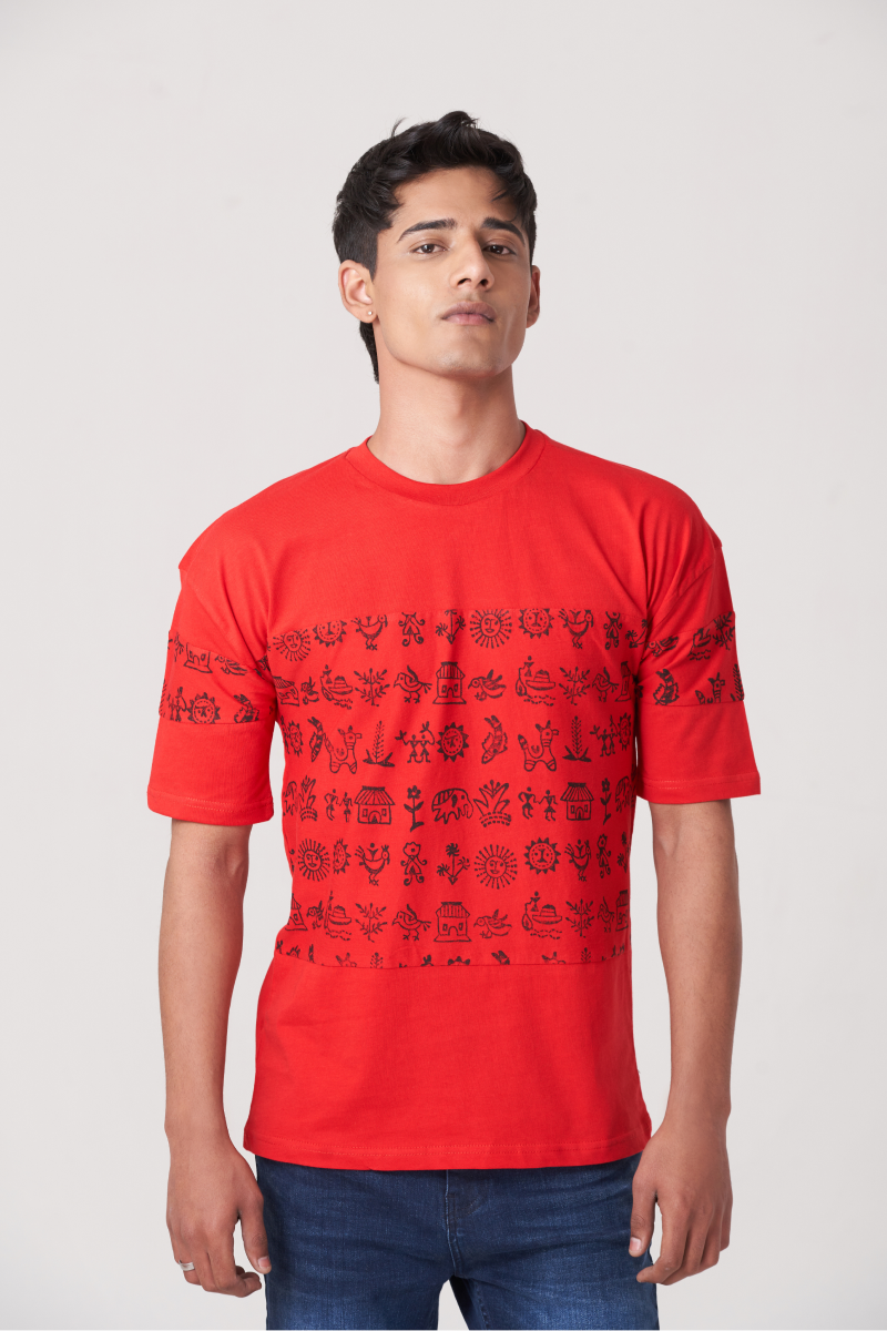 Red Iconic Style T-Shirt