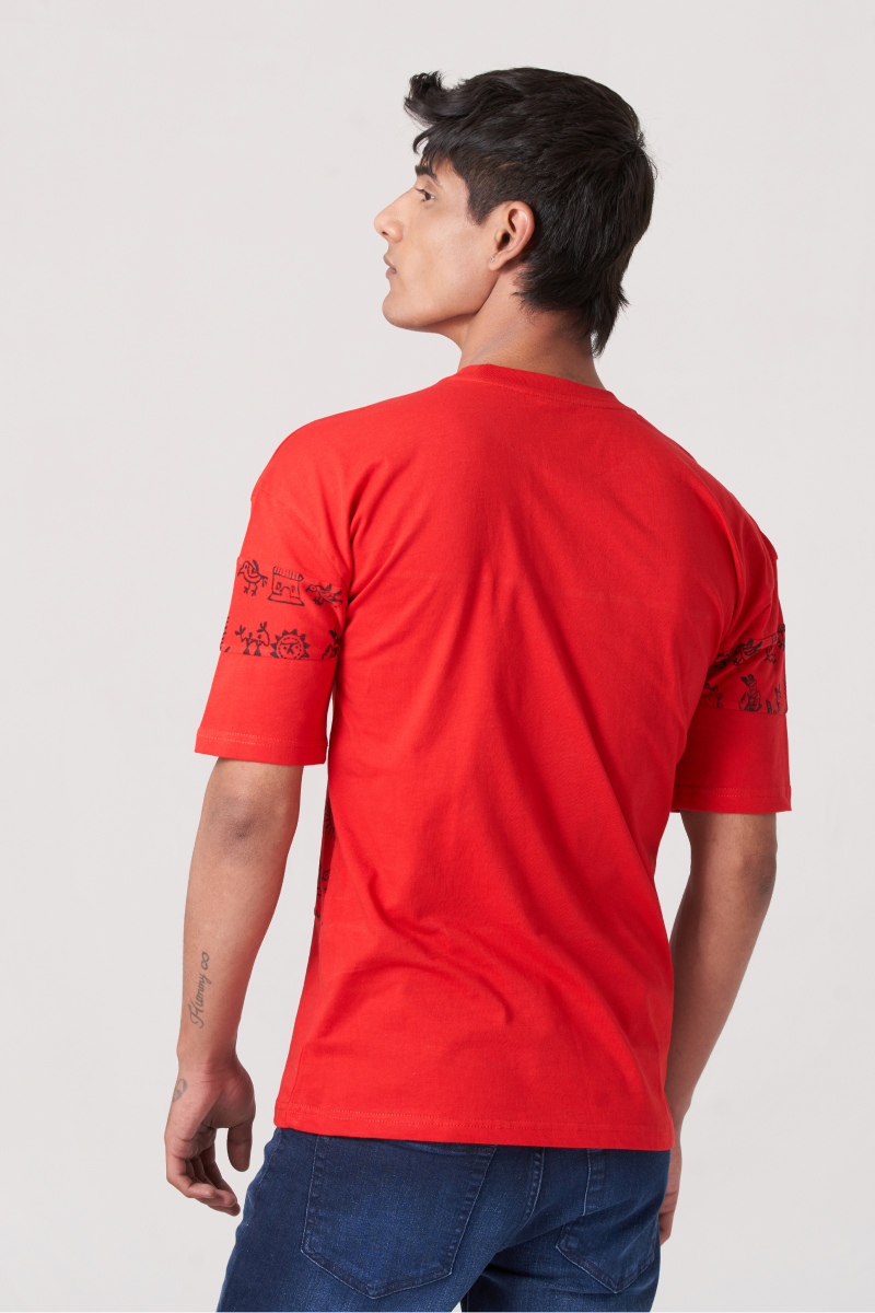Red Iconic Style T-Shirt