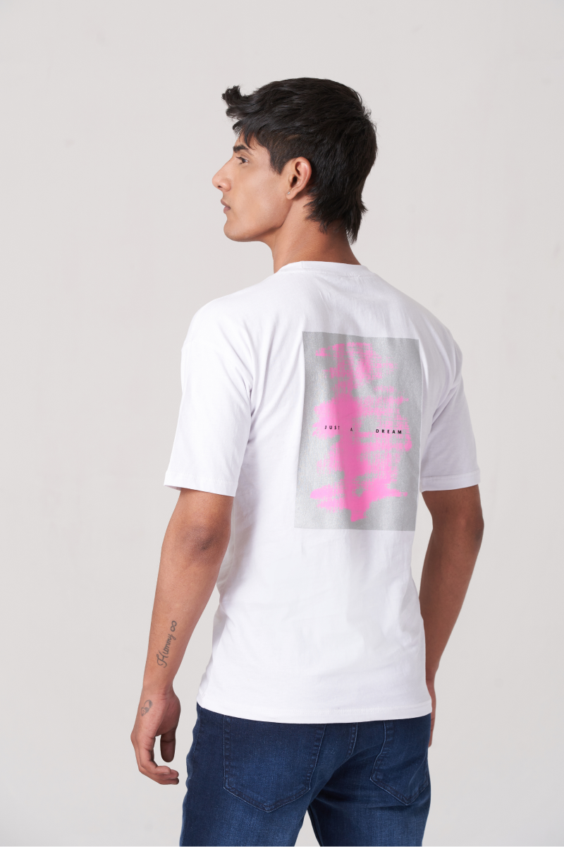 White Simple Round Neck T-Shirt