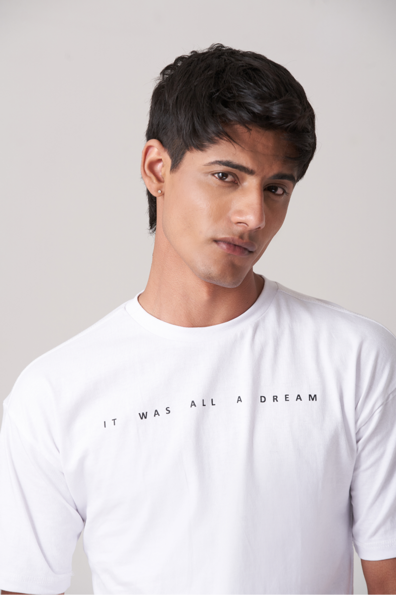 White Simple Round Neck T-Shirt