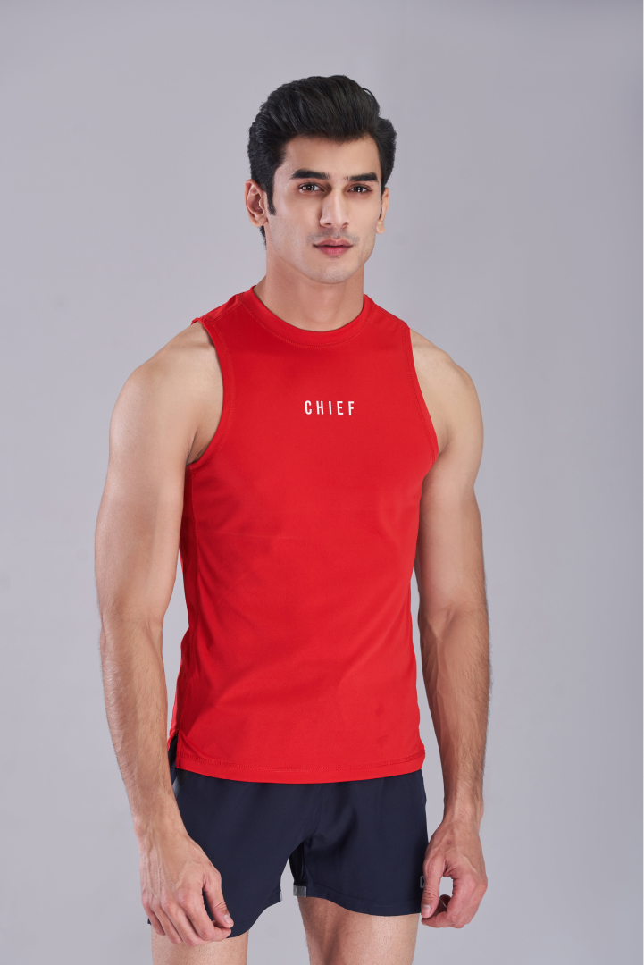 Baller Gym Tank - Red