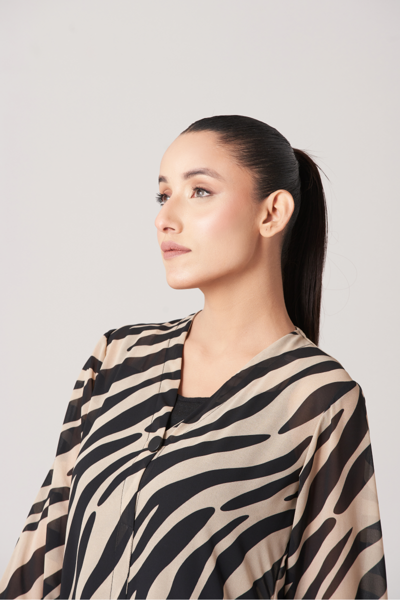 Women's Animal Printed Long Dress