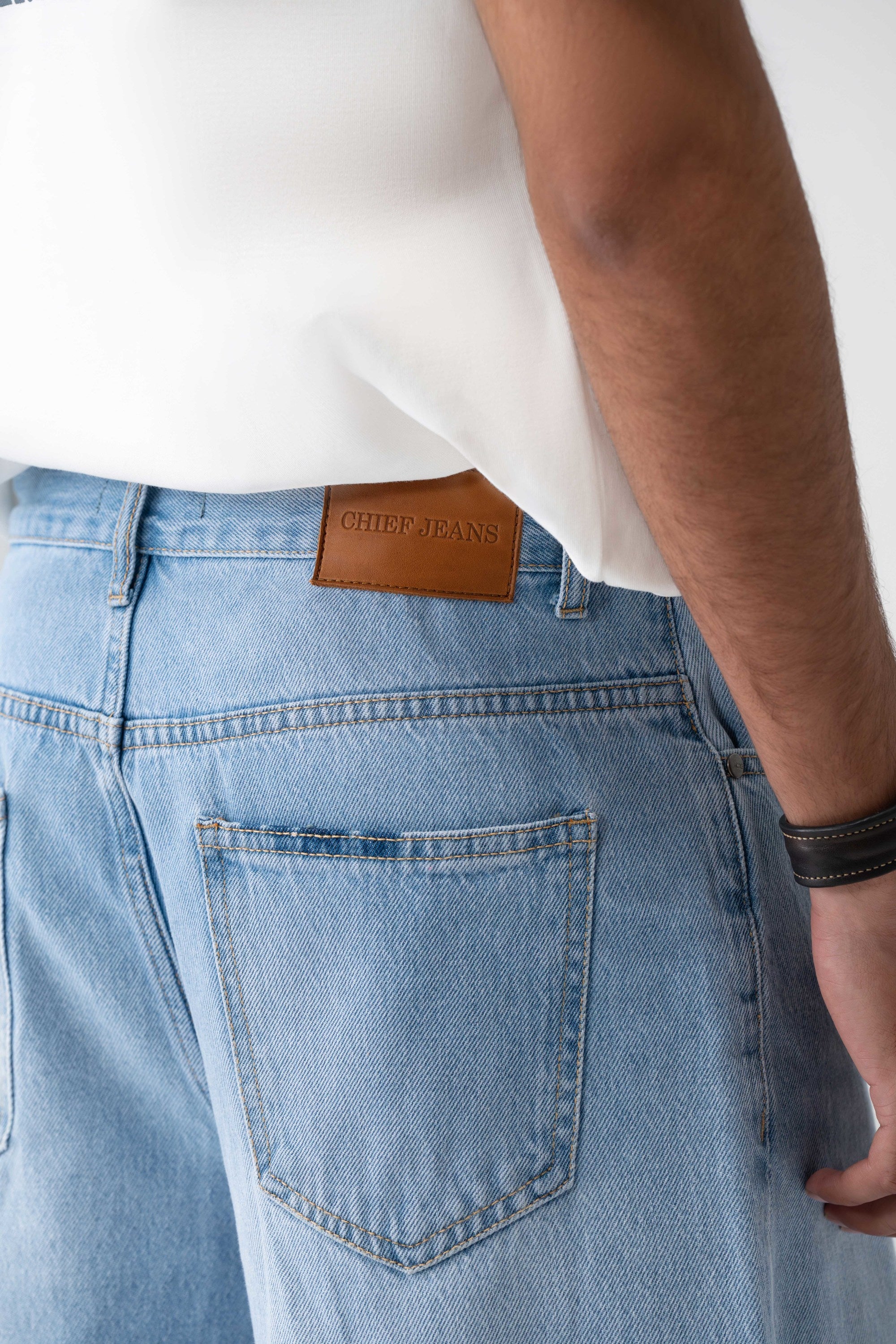 Relax Fit Denim Jeans – Men