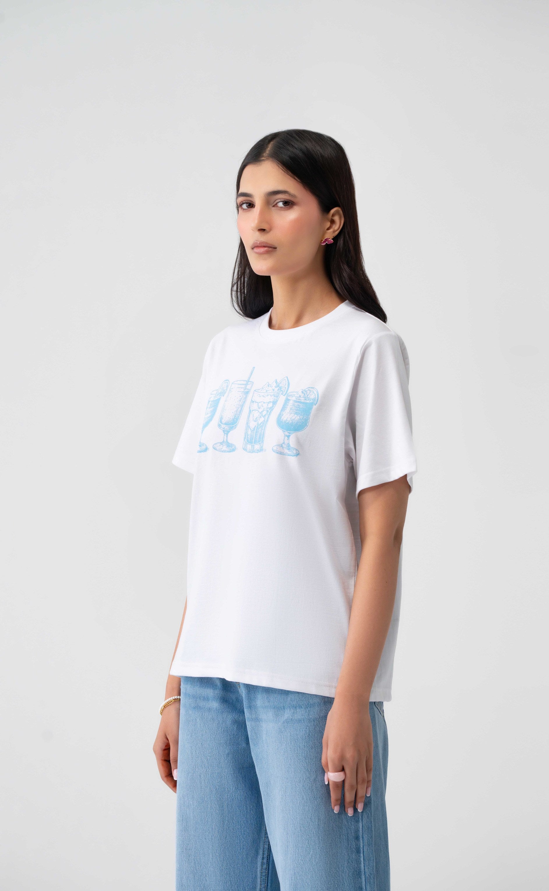 Pure White Essential Tee – Women
