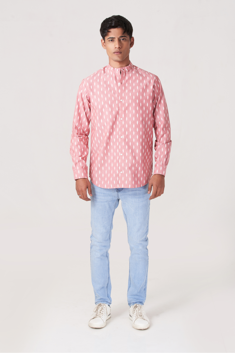 Pink Men’s Casual Classique Shirt