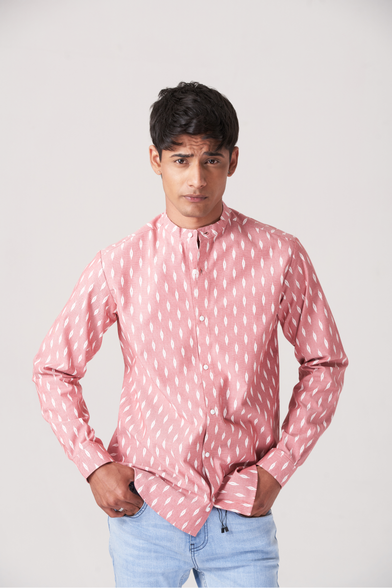 Pink Men’s Casual Classique Shirt