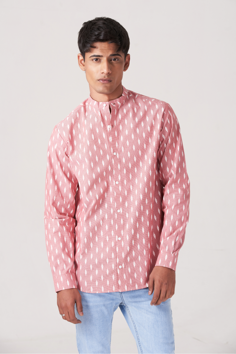 Pink Men’s Casual Classique Shirt