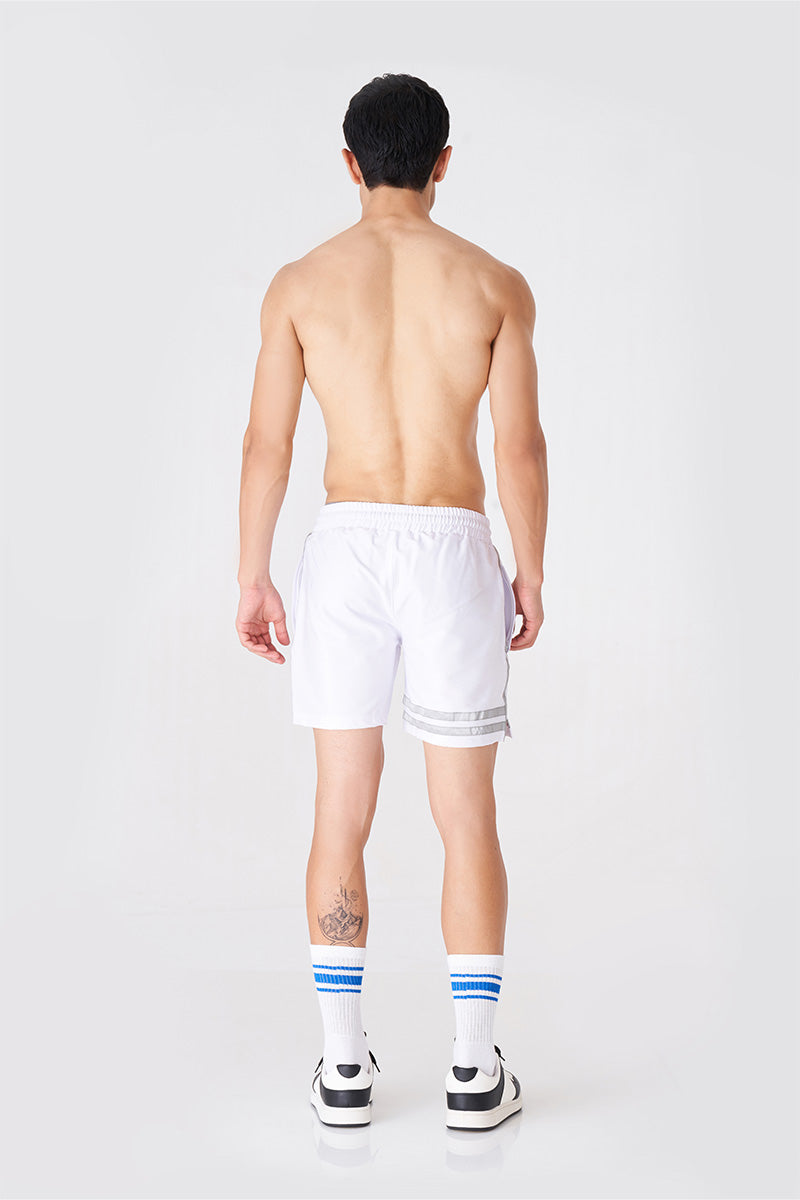 Men’s White Gym Shorts