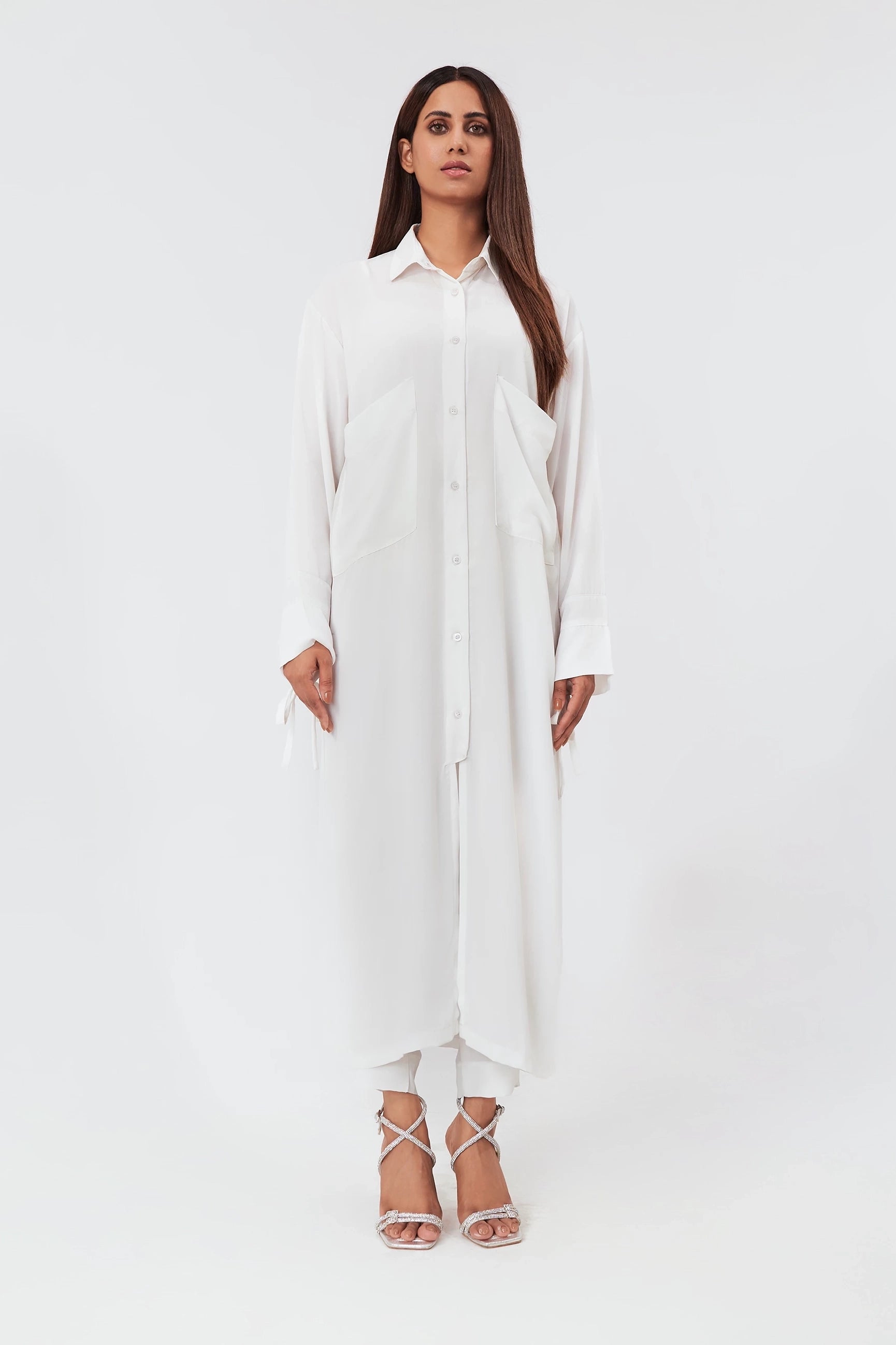 Long dress shirt for ladies online