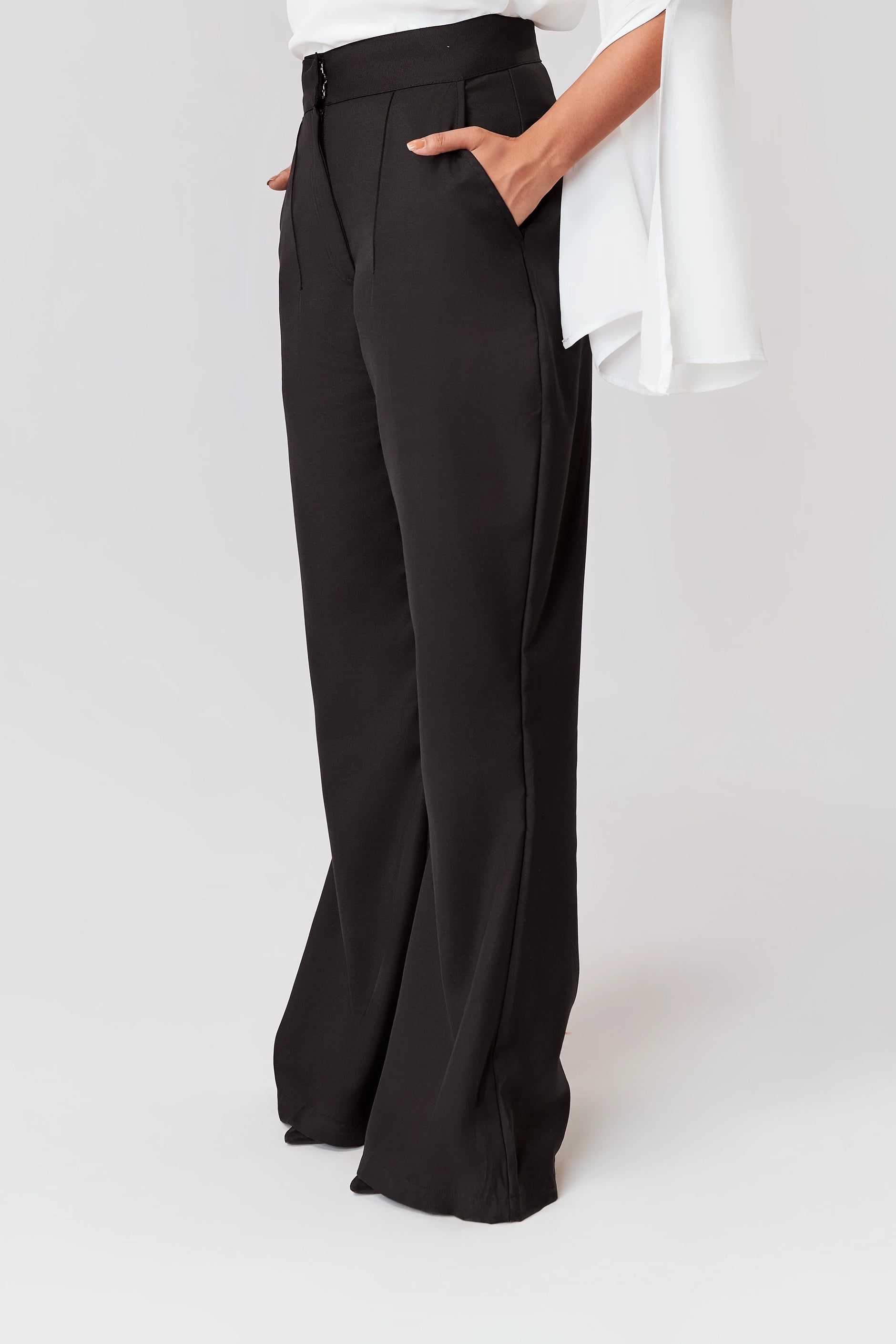 Women's Bell Bottom Pants Black