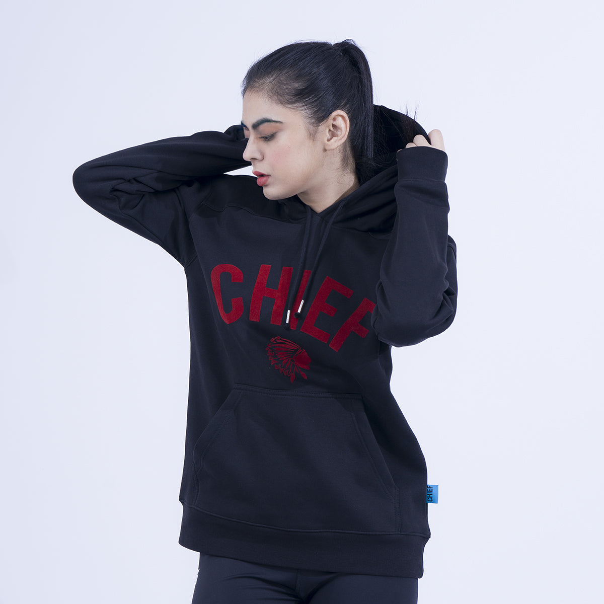 Women Black Hoodie