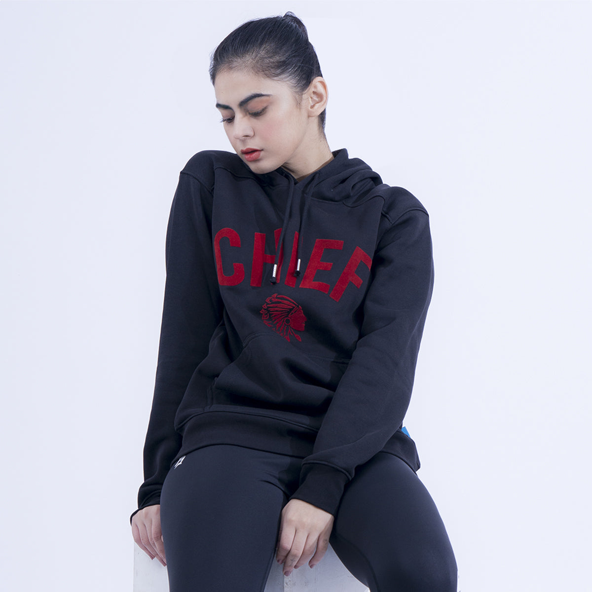 Women Black Hoodie