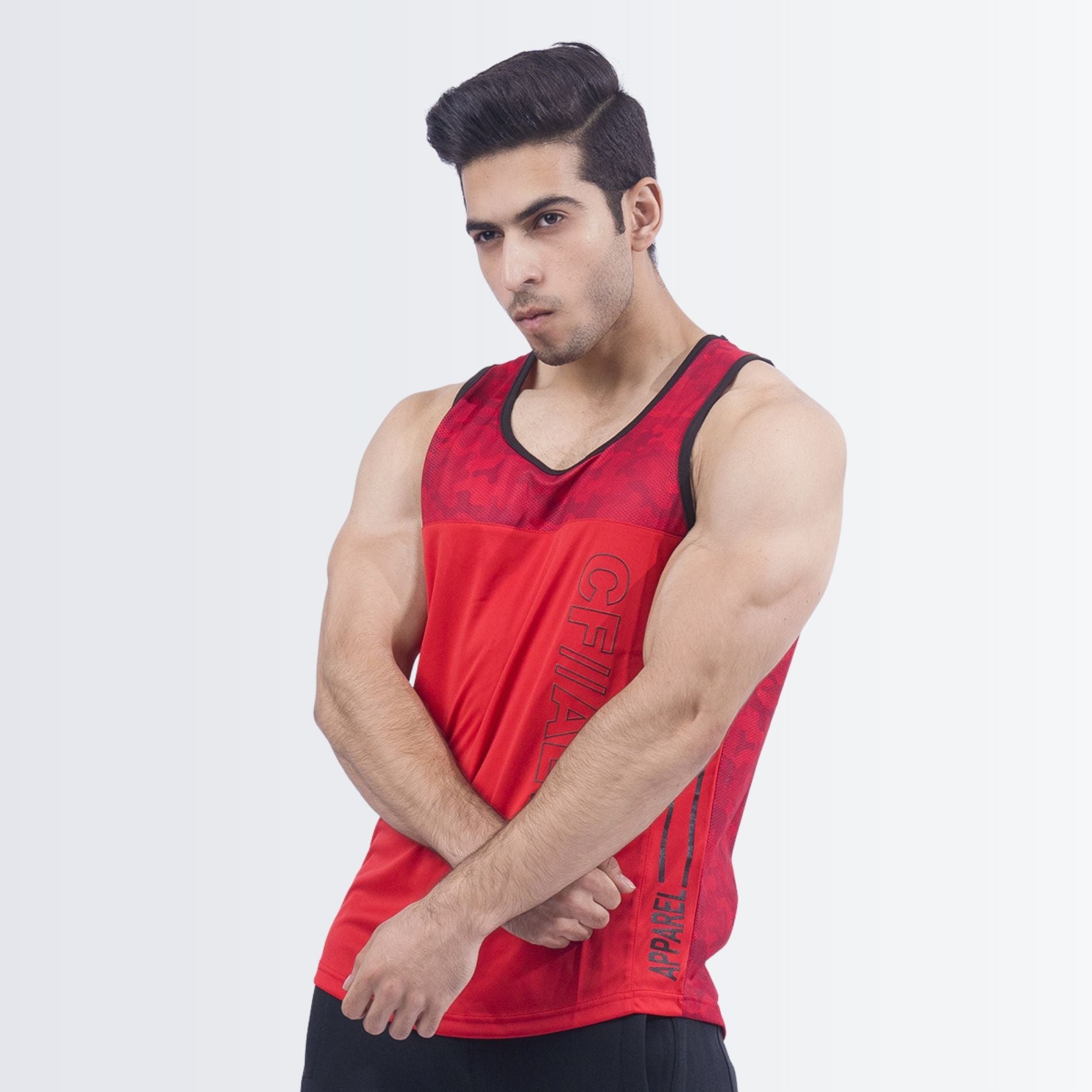 Red Stringer Vest