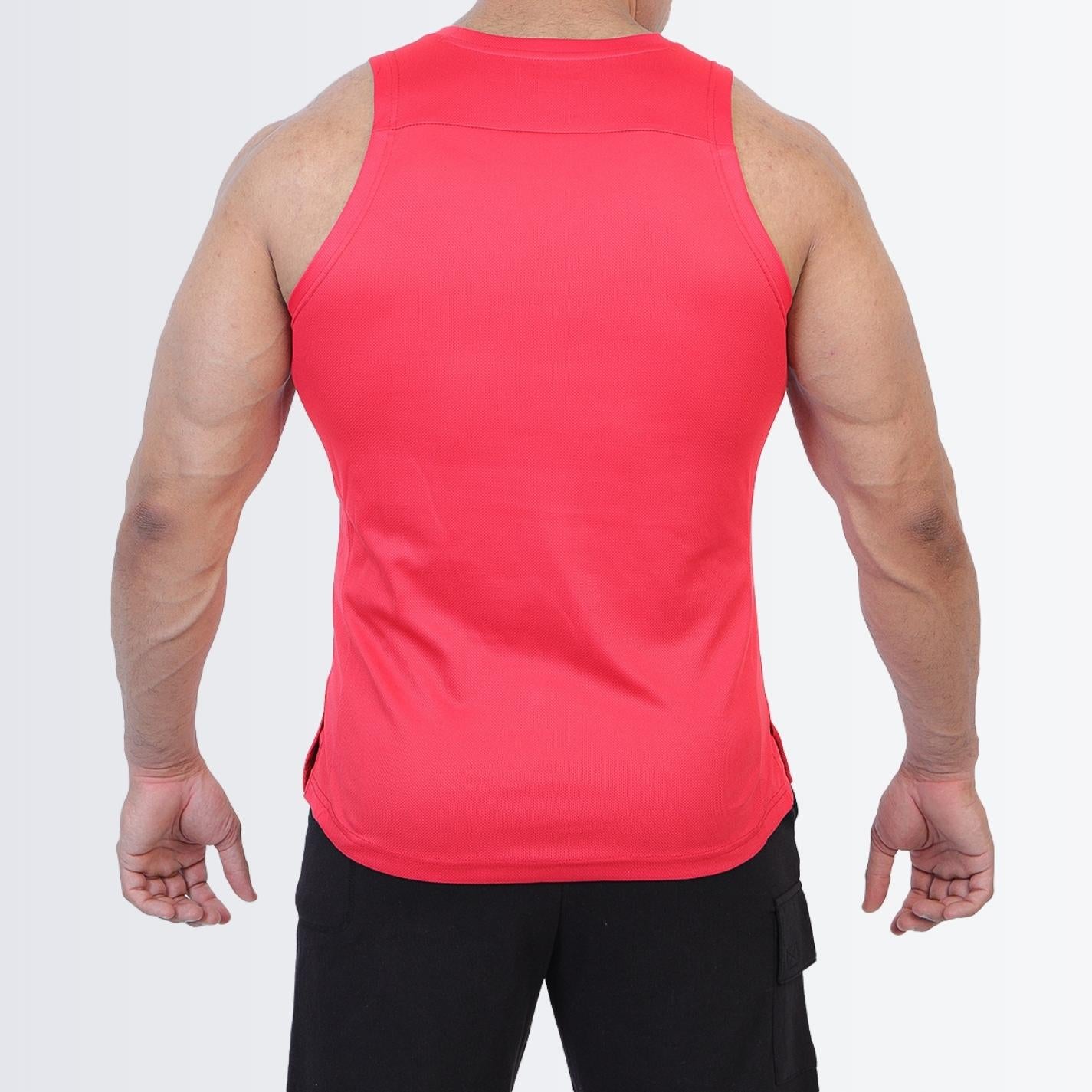 Action Mesh Baller Red Tanktop