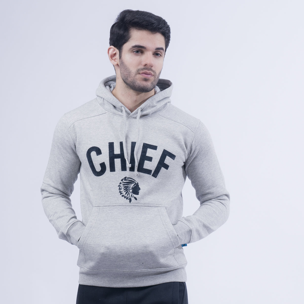 Chief Grey Hoodie