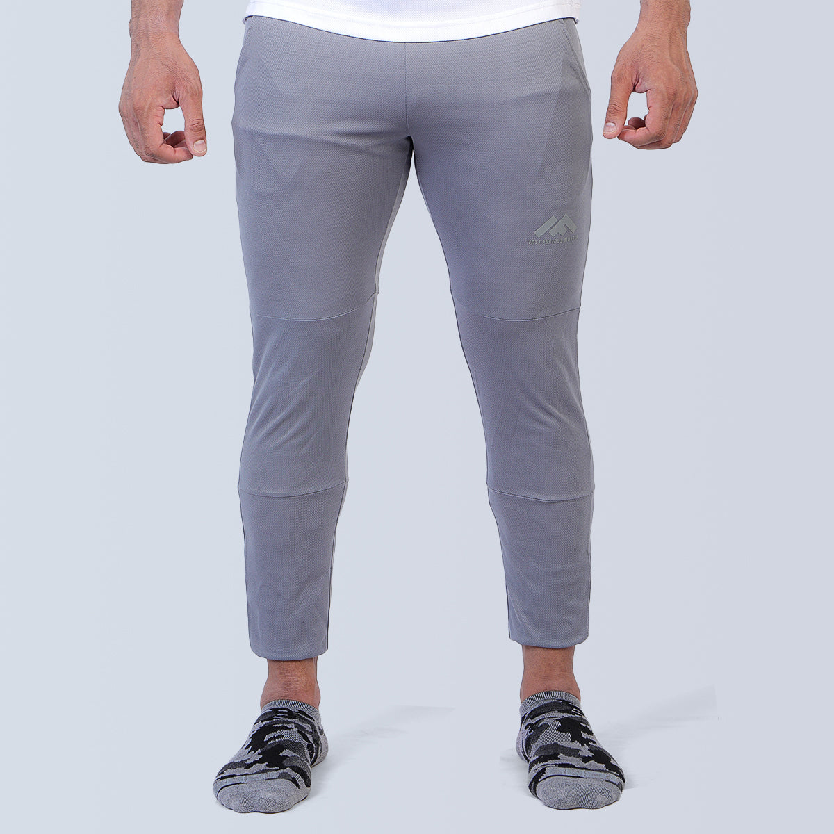 Action Mesh Track Grey Pant