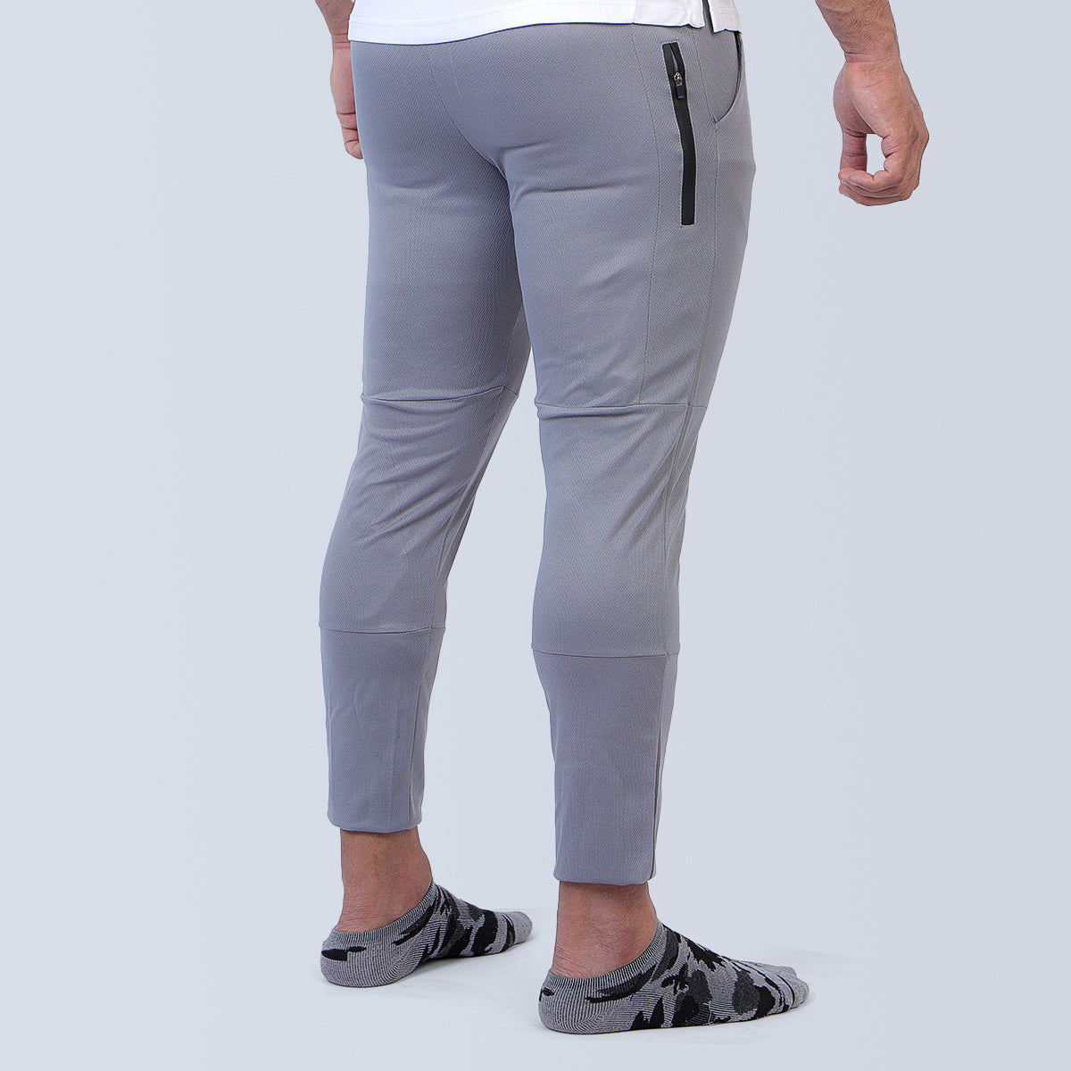 Action Mesh Track Grey Pant