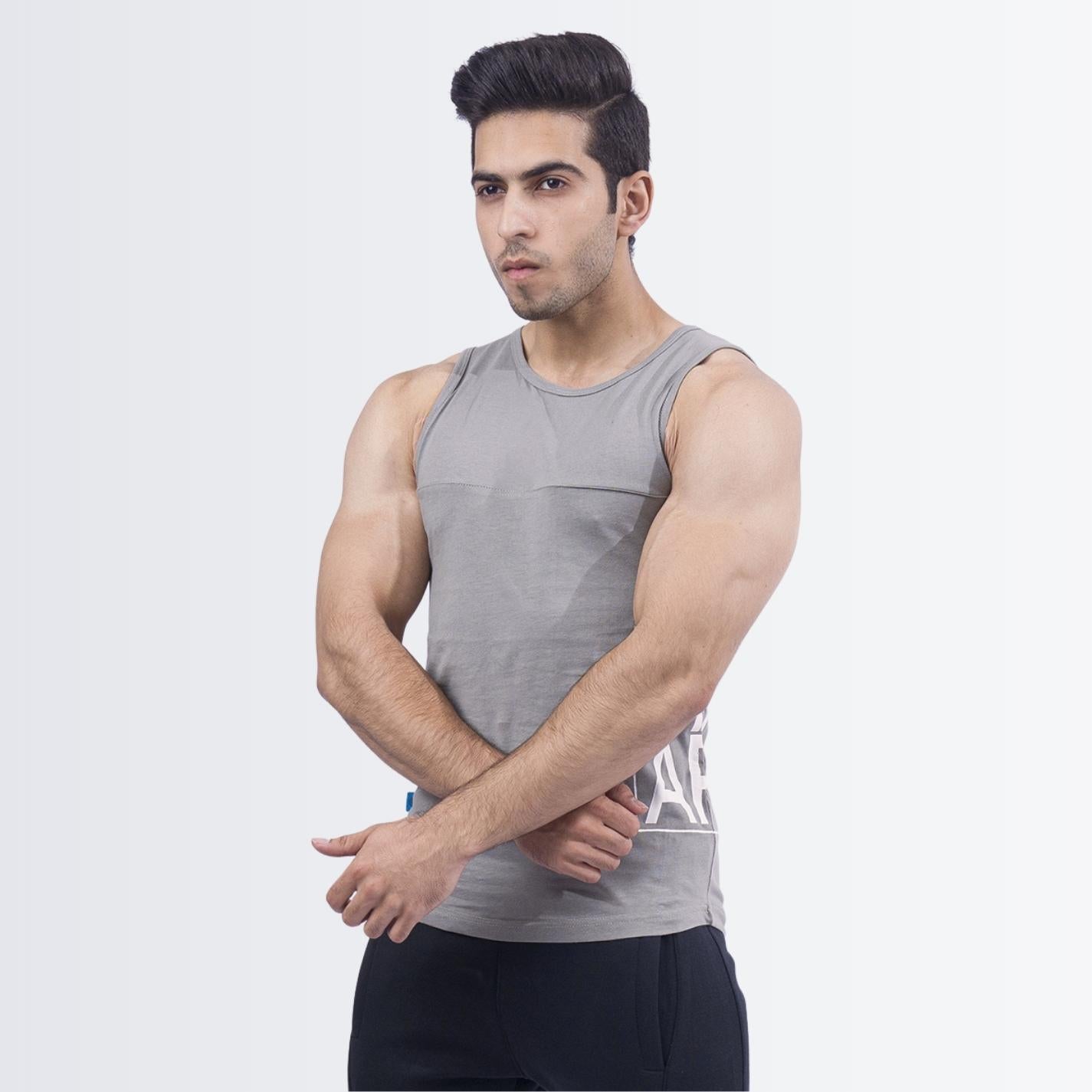 Grey Athletic Tank top