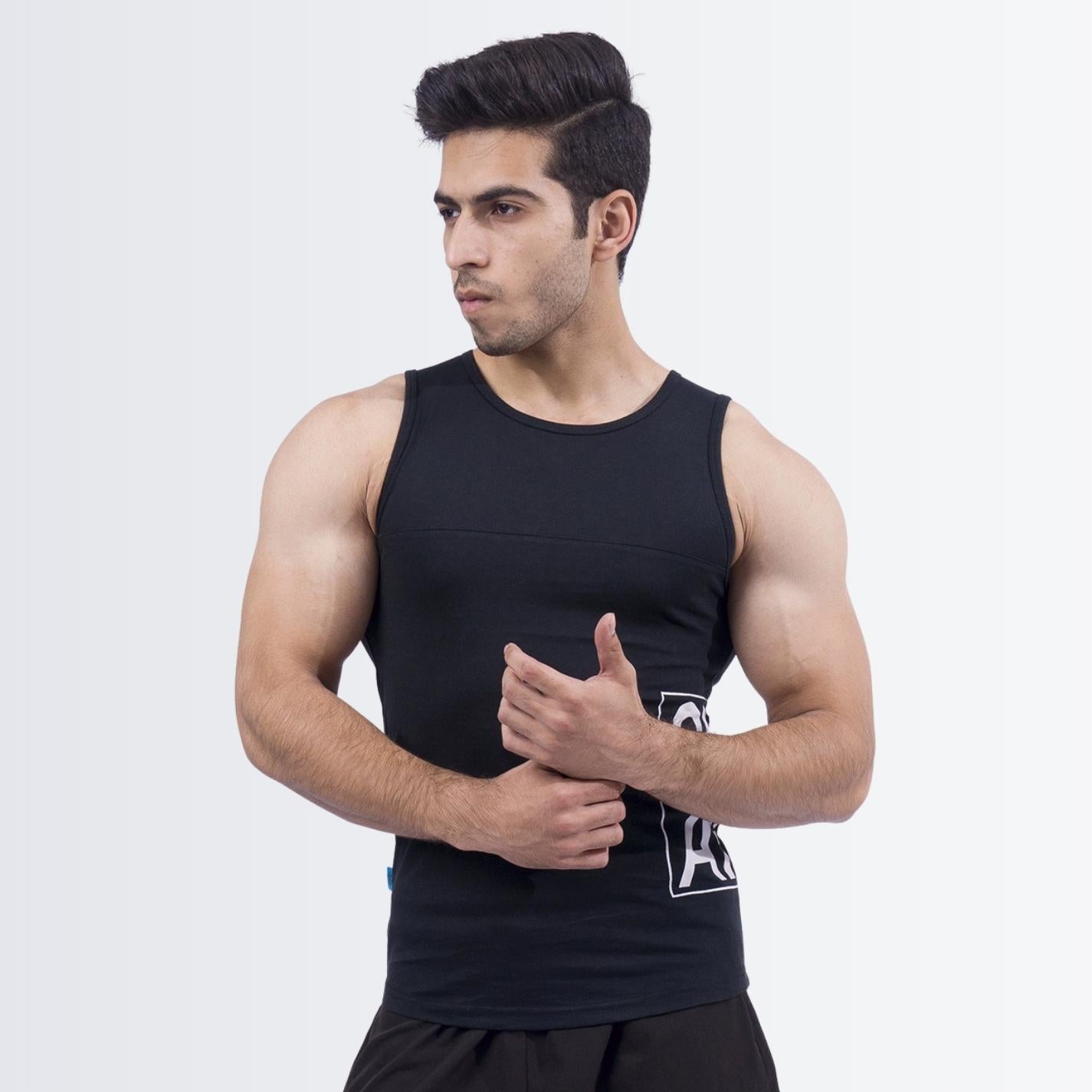 Black Athletic Tanktop