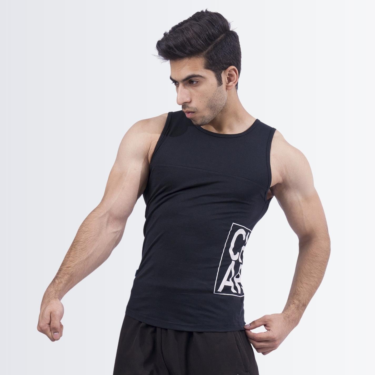 Black Athletic Tanktop