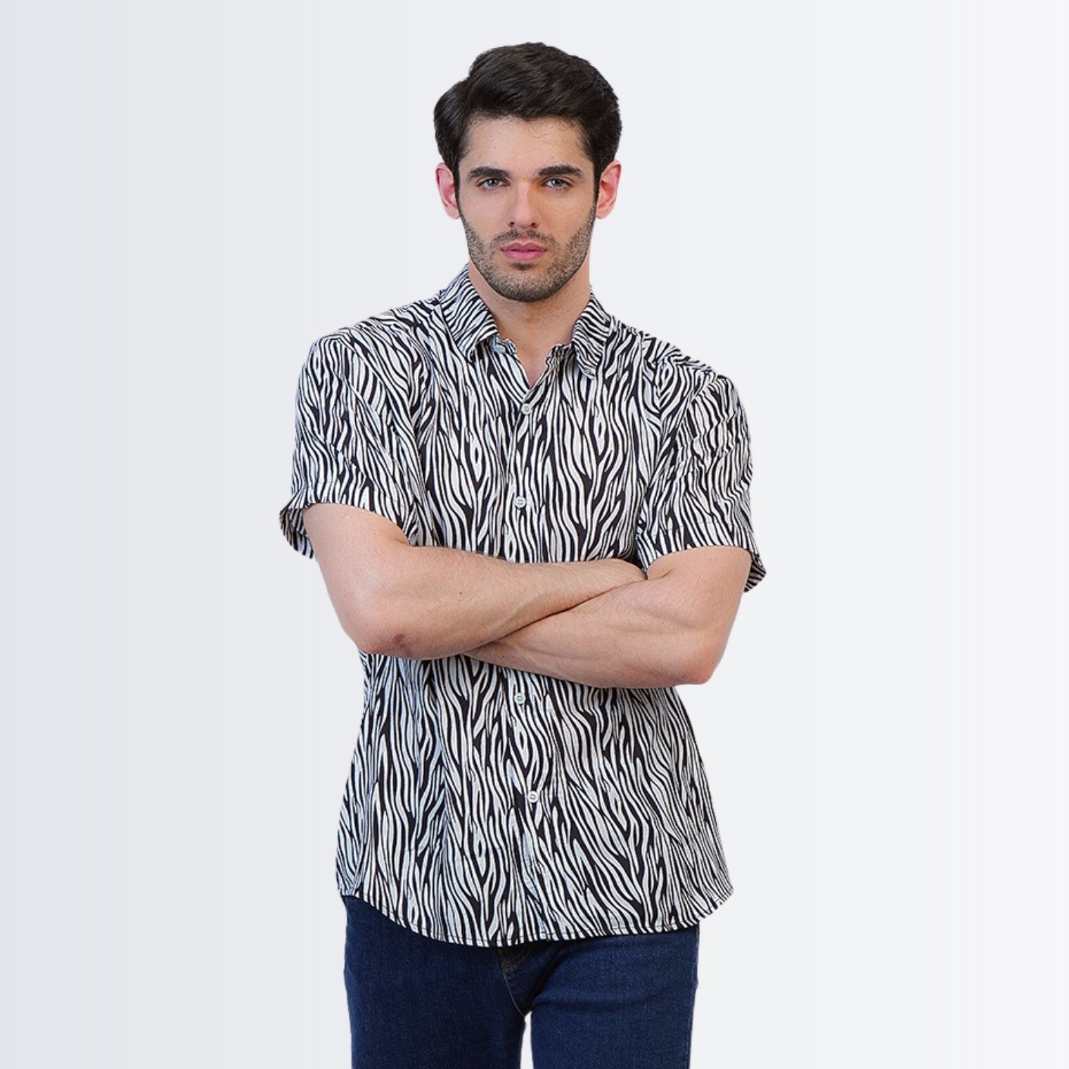 Zebra Printed Shirt