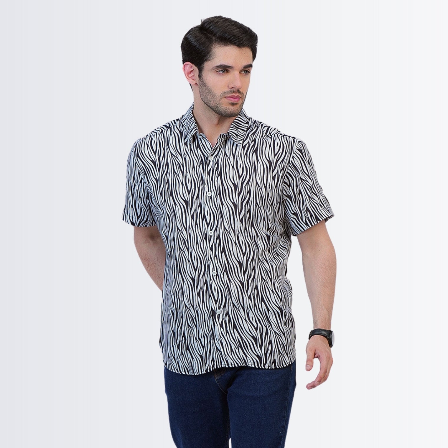 Zebra Printed Shirt