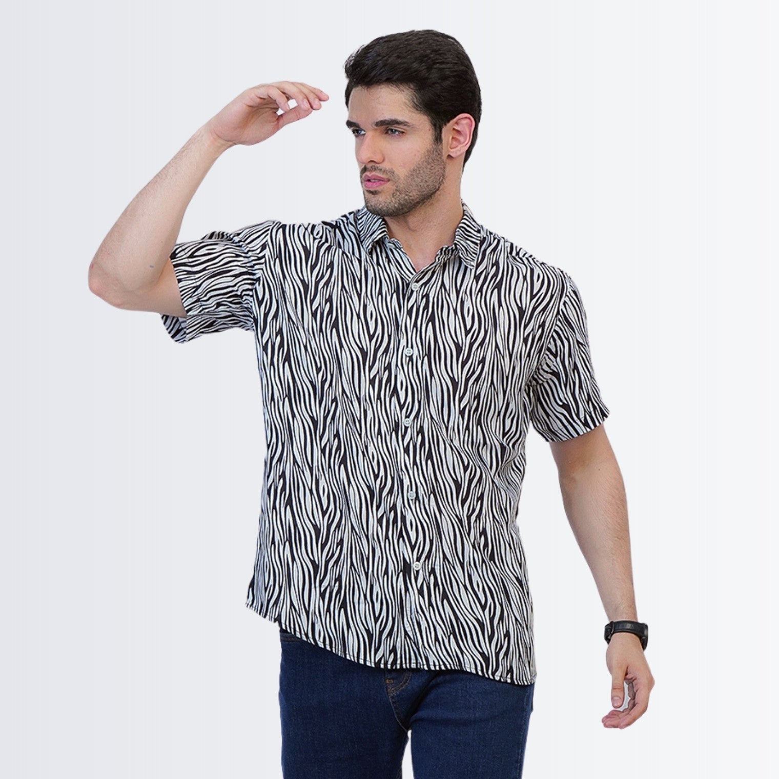 Zebra Printed Shirt
