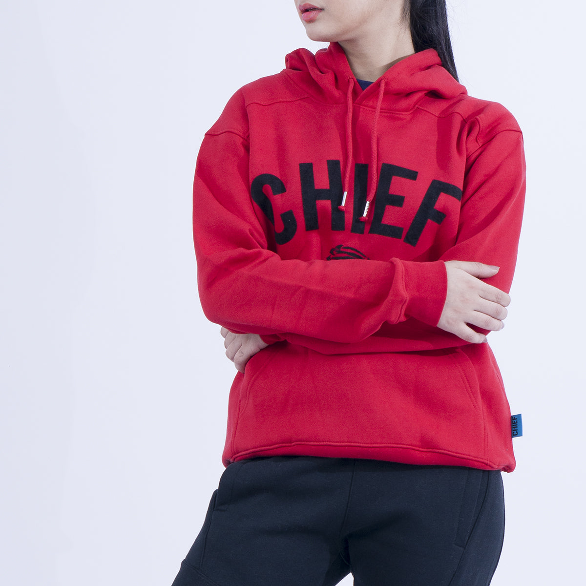 Women Red Hoodie