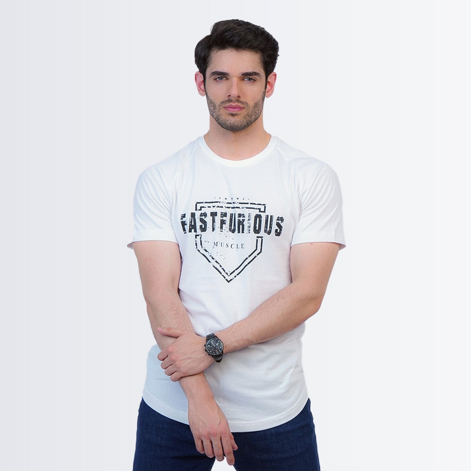 Crew Neck White