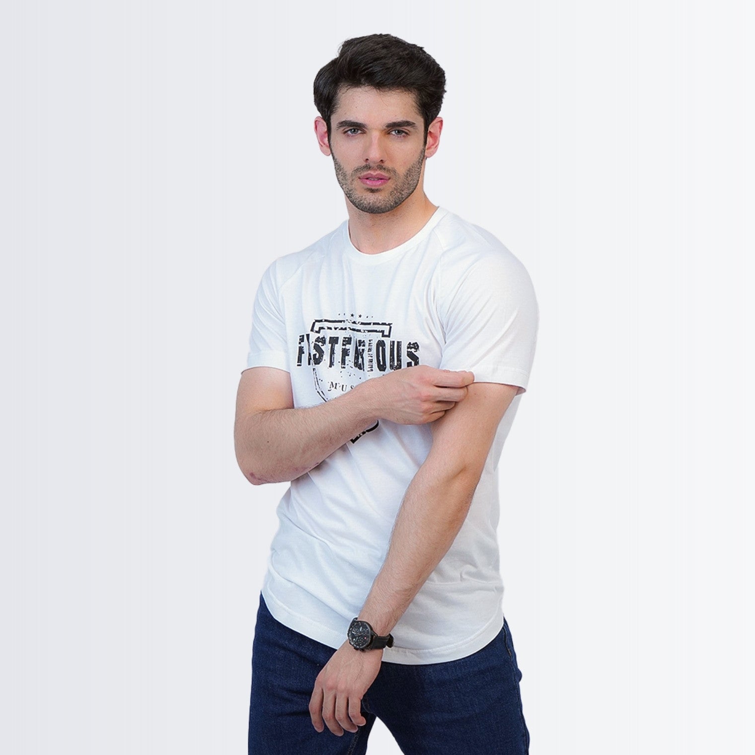 Crew Neck White