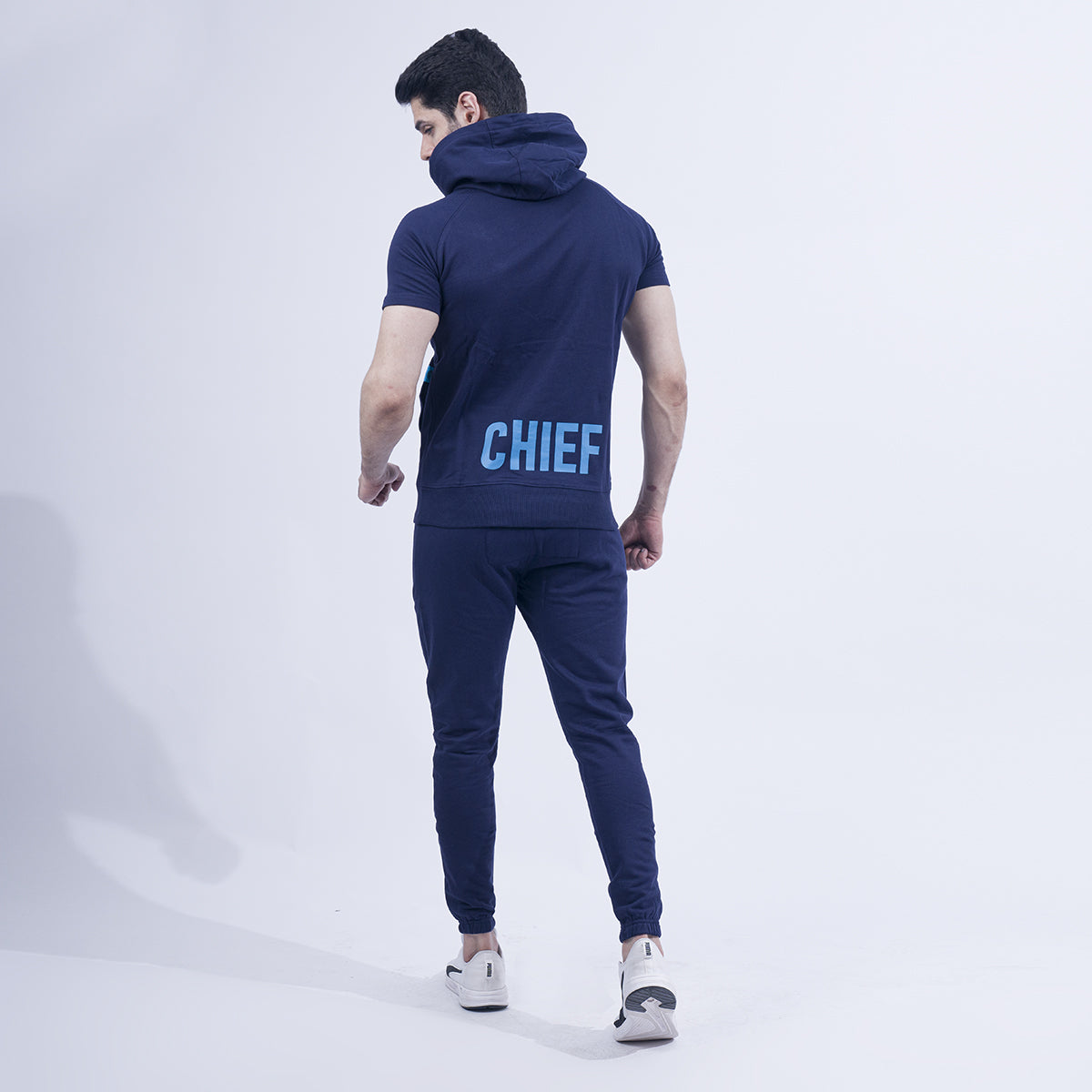 Short Sleeve Hoodie & Bottom Set