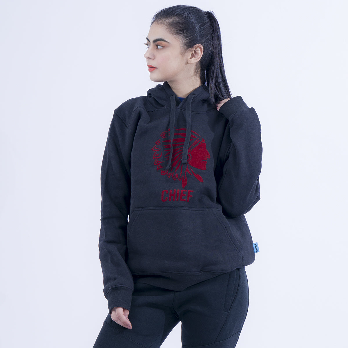 Chief Black Hoodie