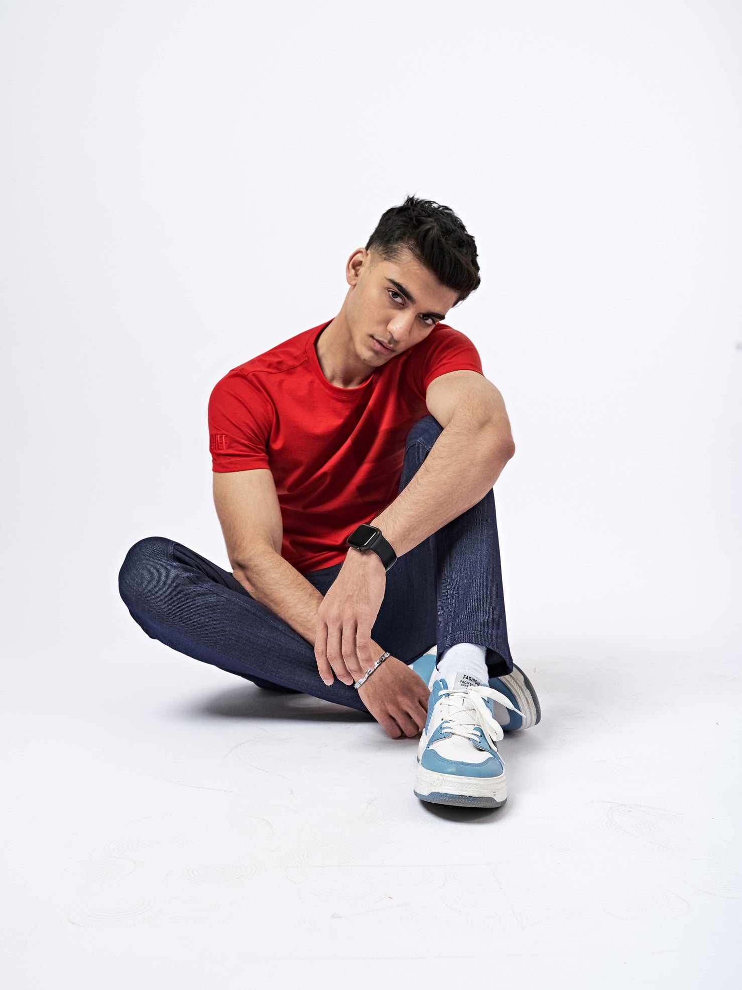 Men's Oversized Graphic T-Shirt Red