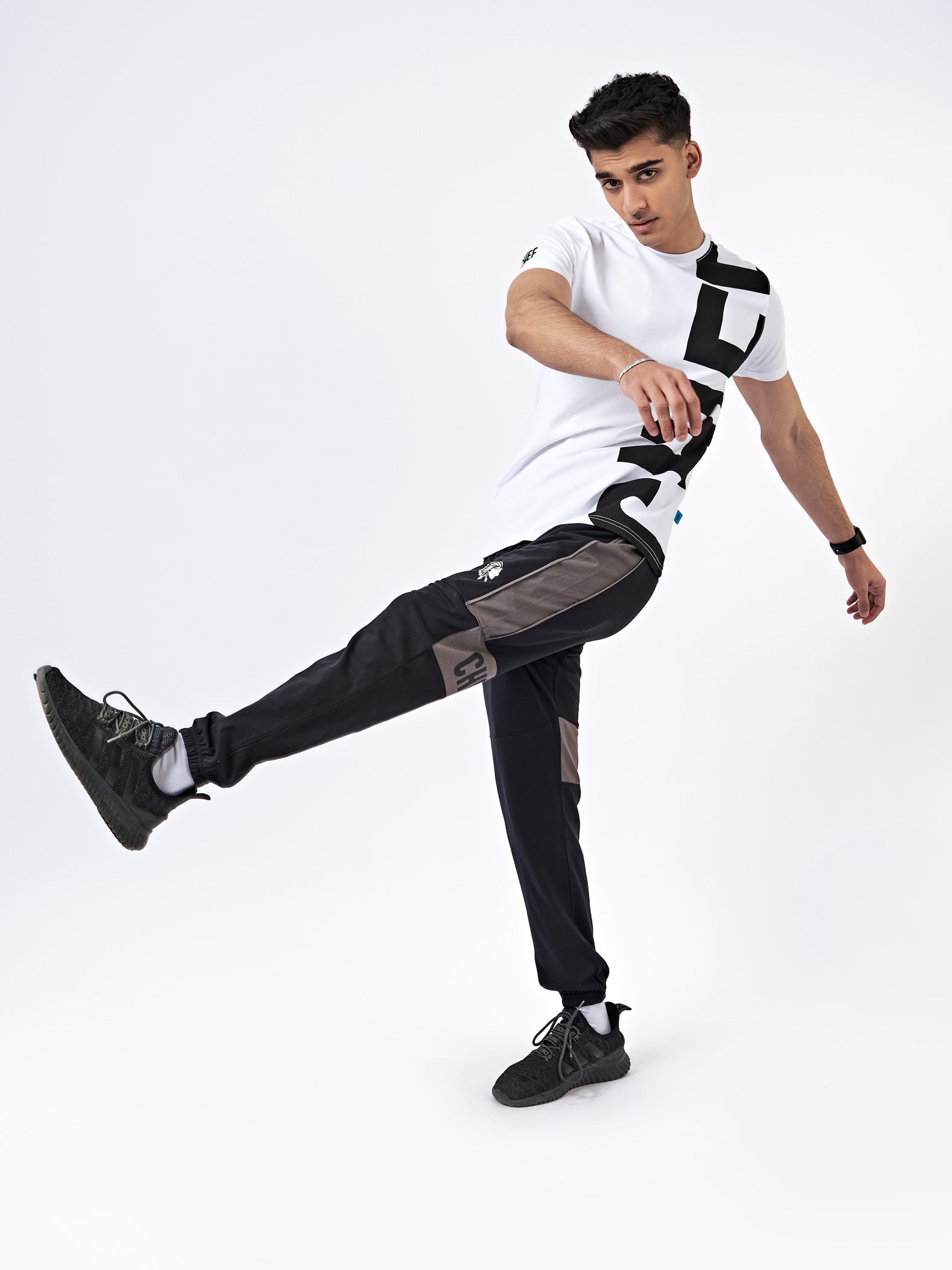 Men's Oversized Graphic T-Shirt White