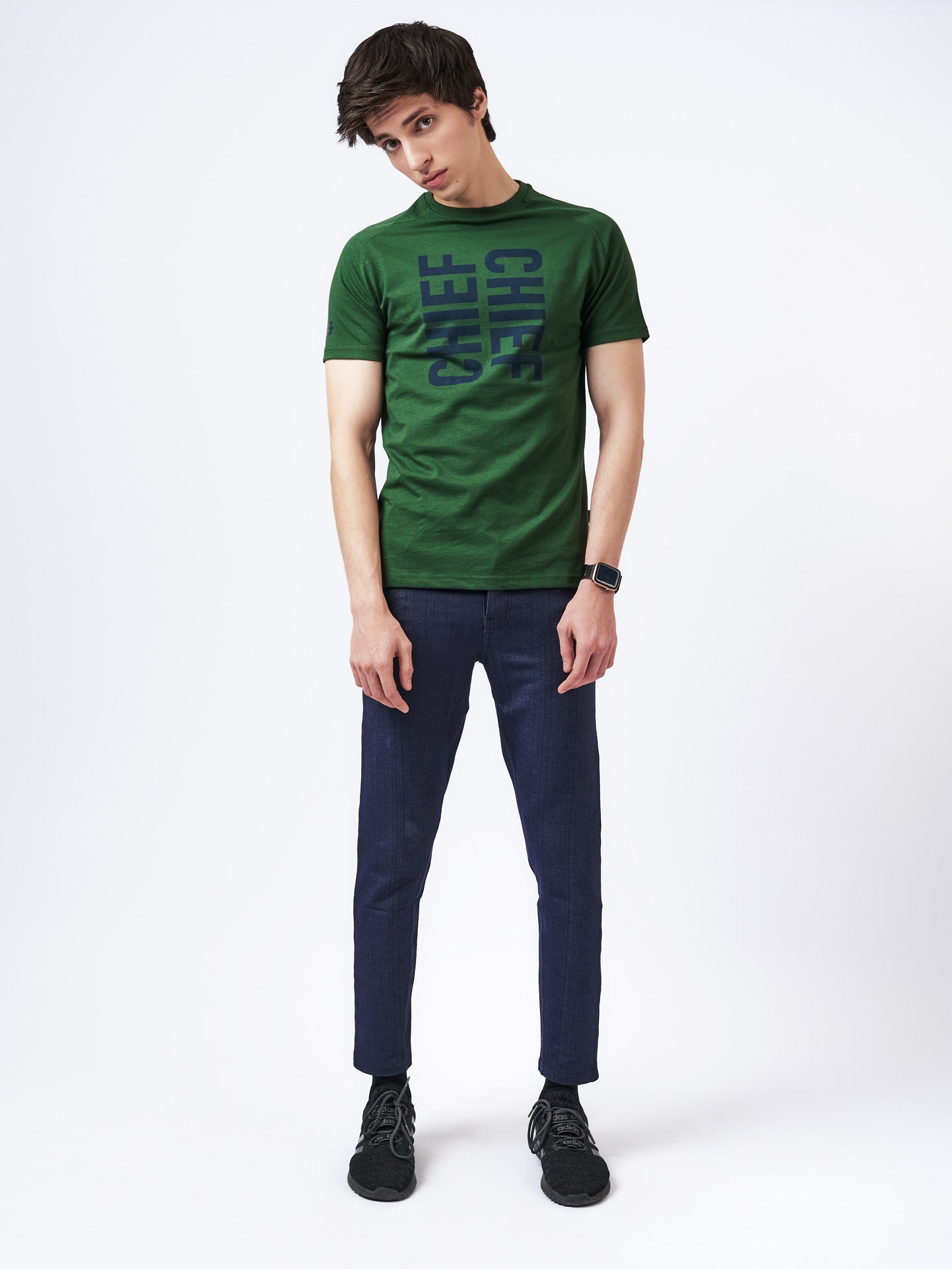 Men's Mirror Graphic T-Shirt Green
