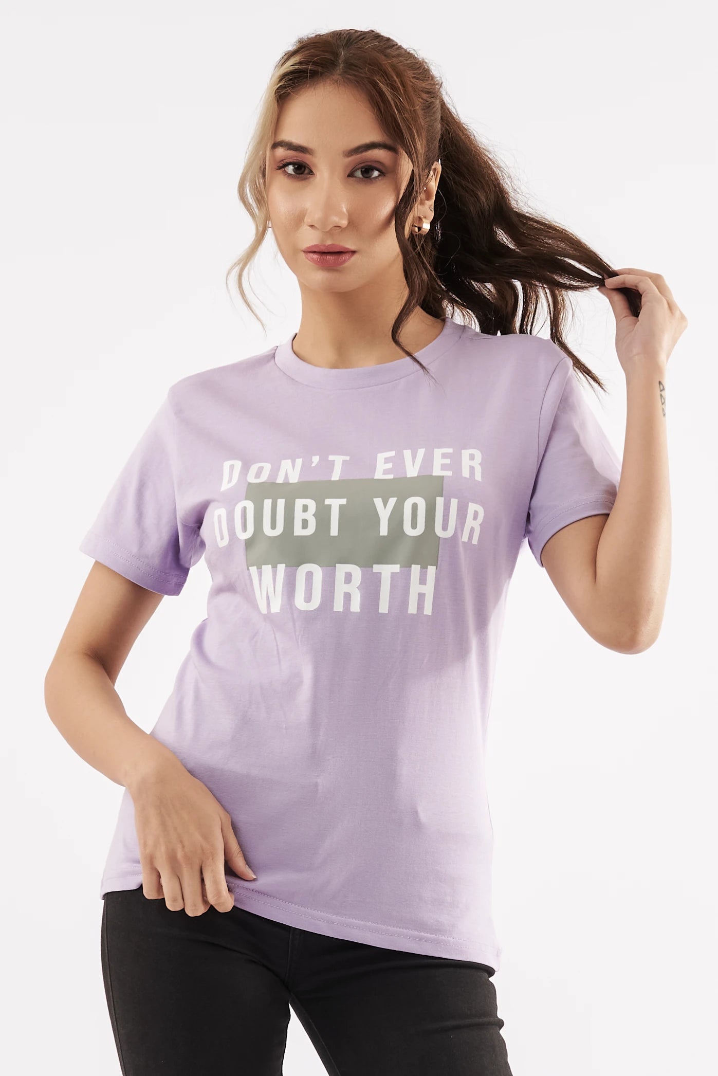 Women's Statement T-Shirt Purple
