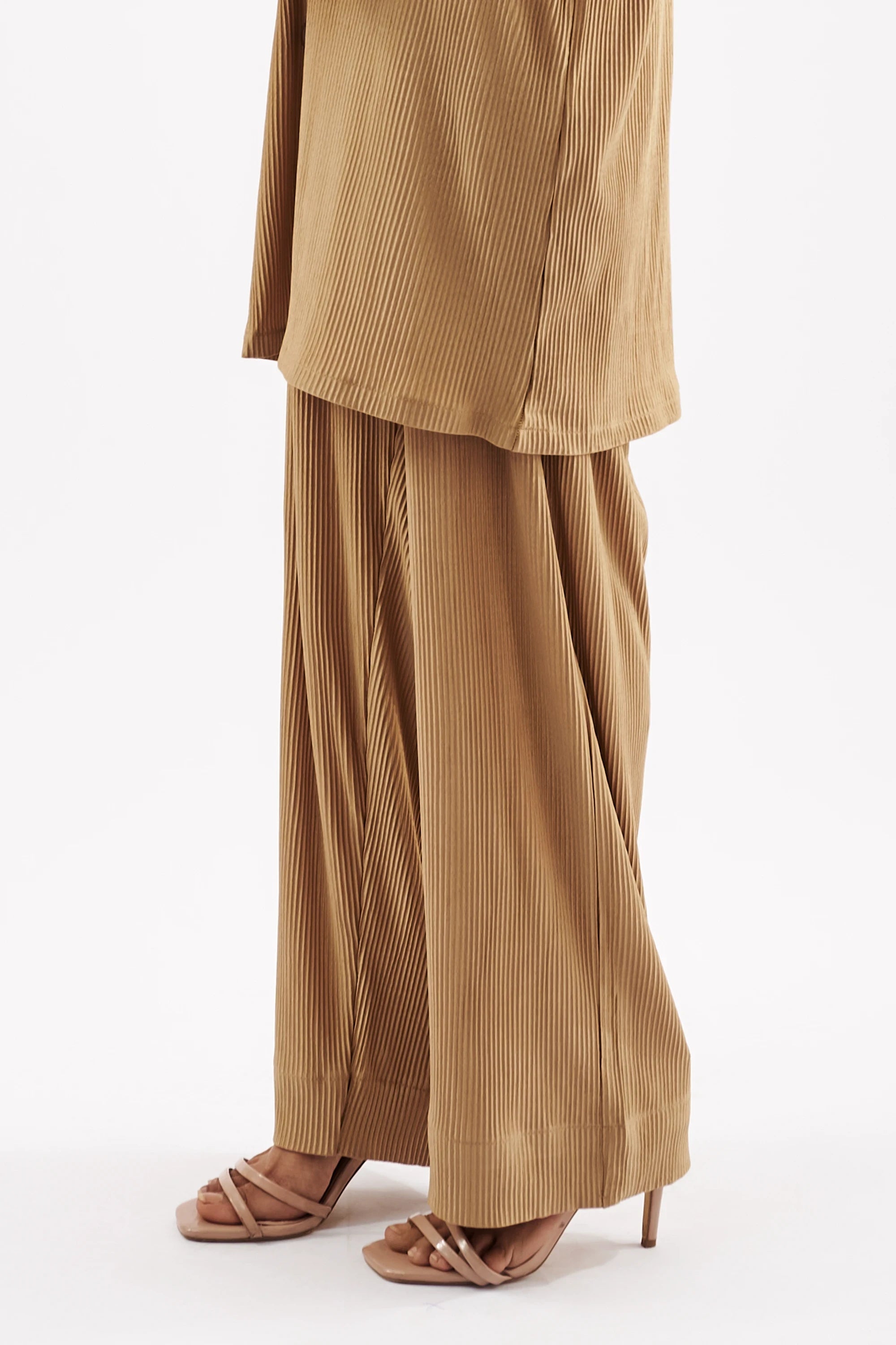 Women's Pleated Co-ord Dress