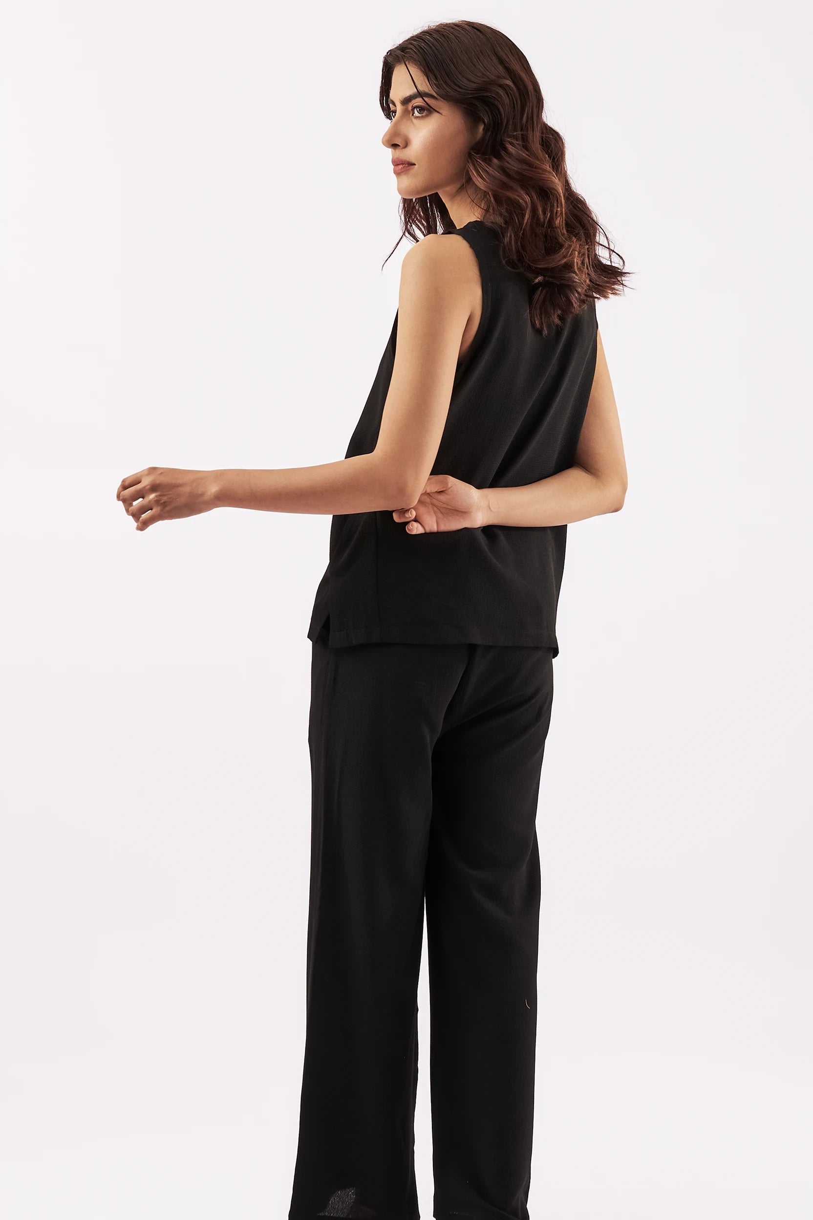 Women's Pocket Crepe & Trouser