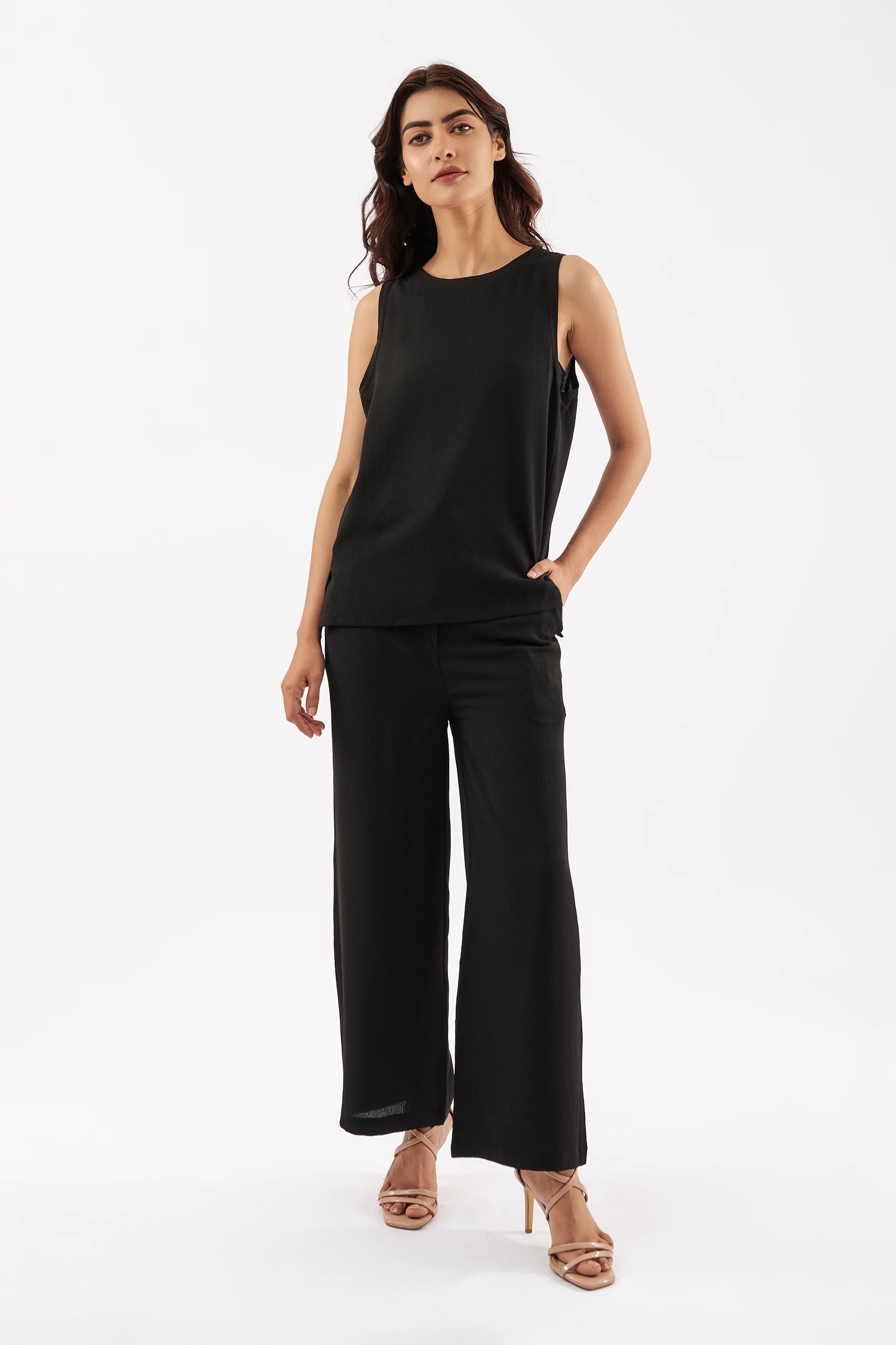 Women's Pocket Crepe & Trouser