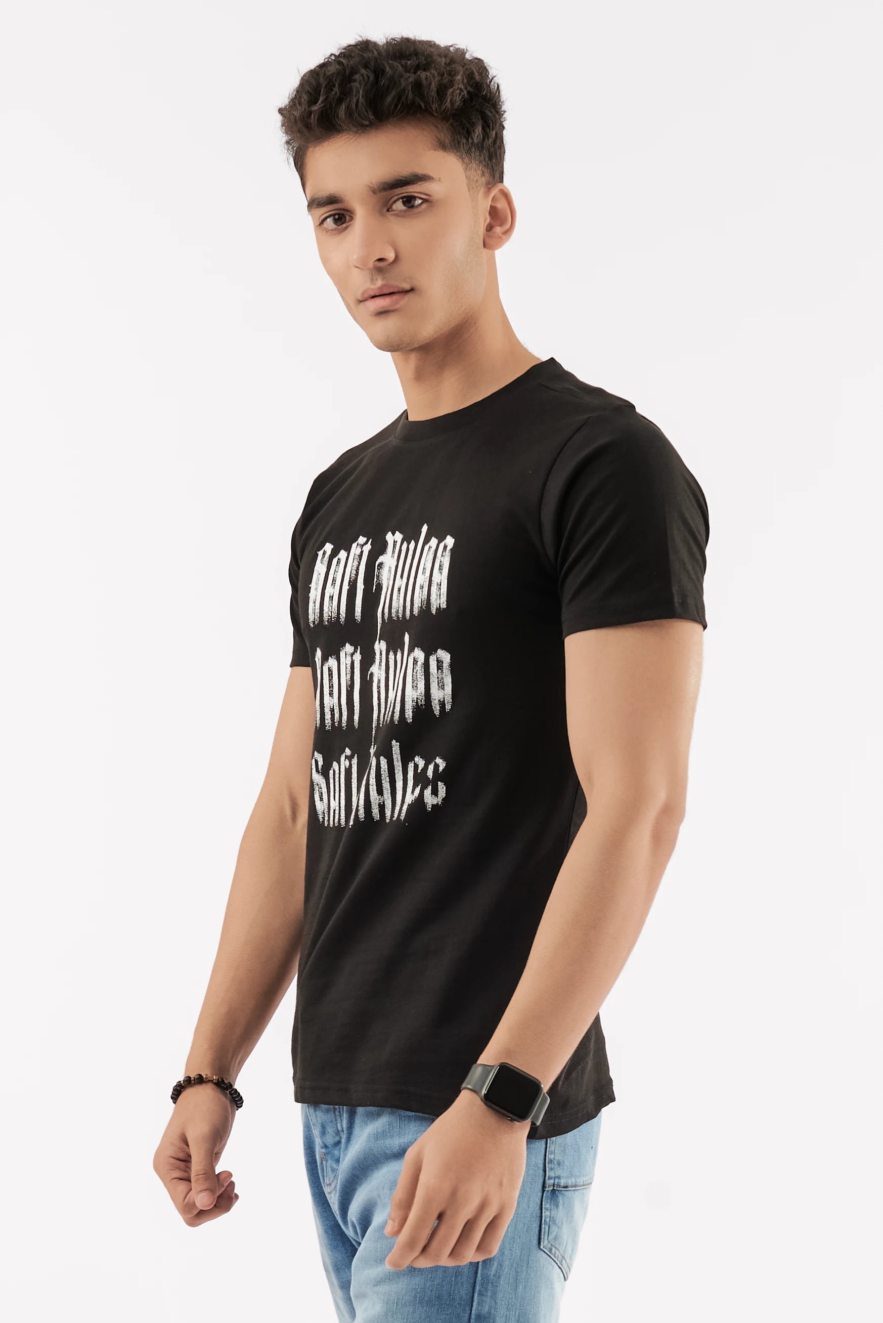 Men's Rules Graphics T-Shirt Black