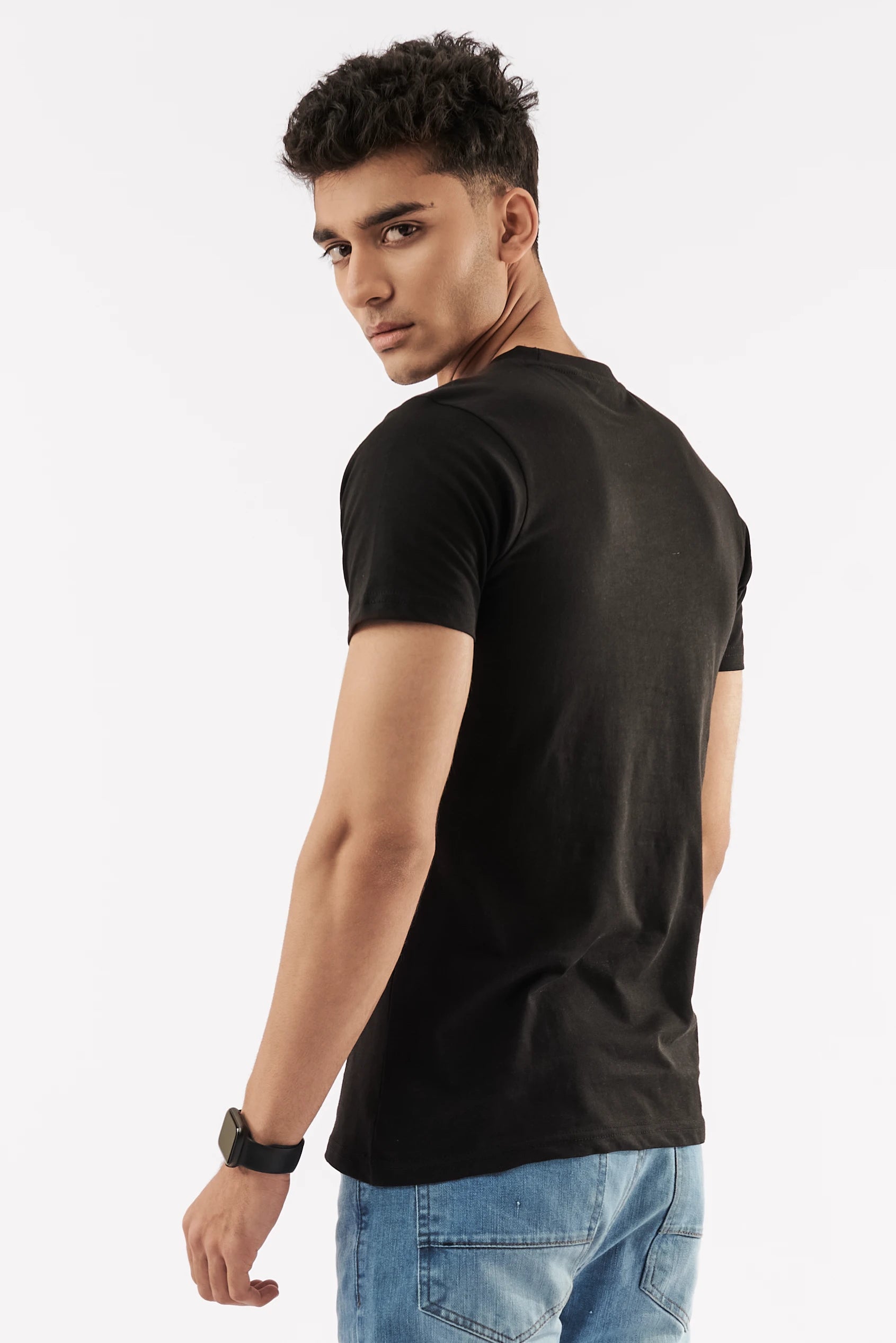 Men's Rules Graphics T-Shirt Black