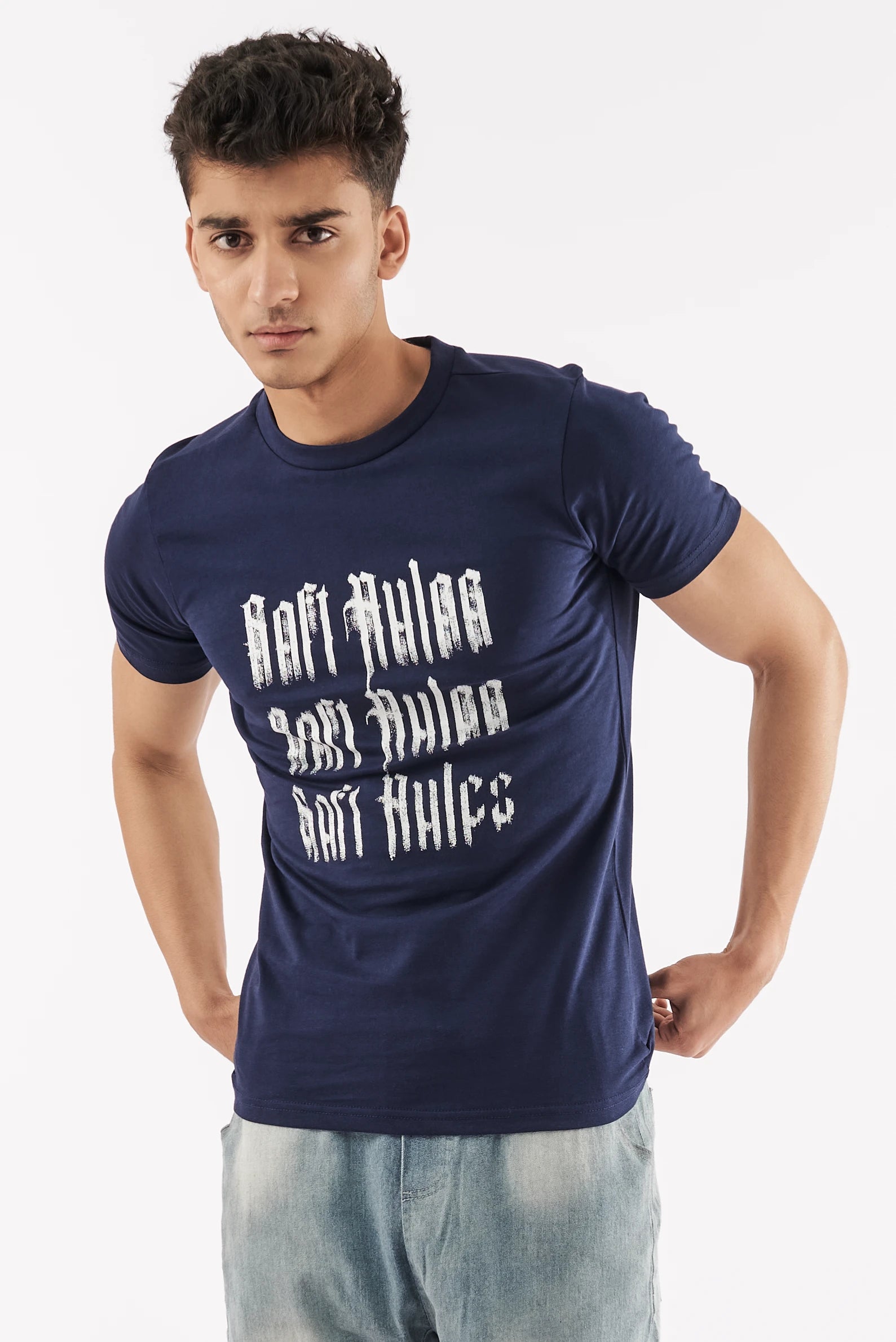 Men's Rules Graphics T-Shirt Navy