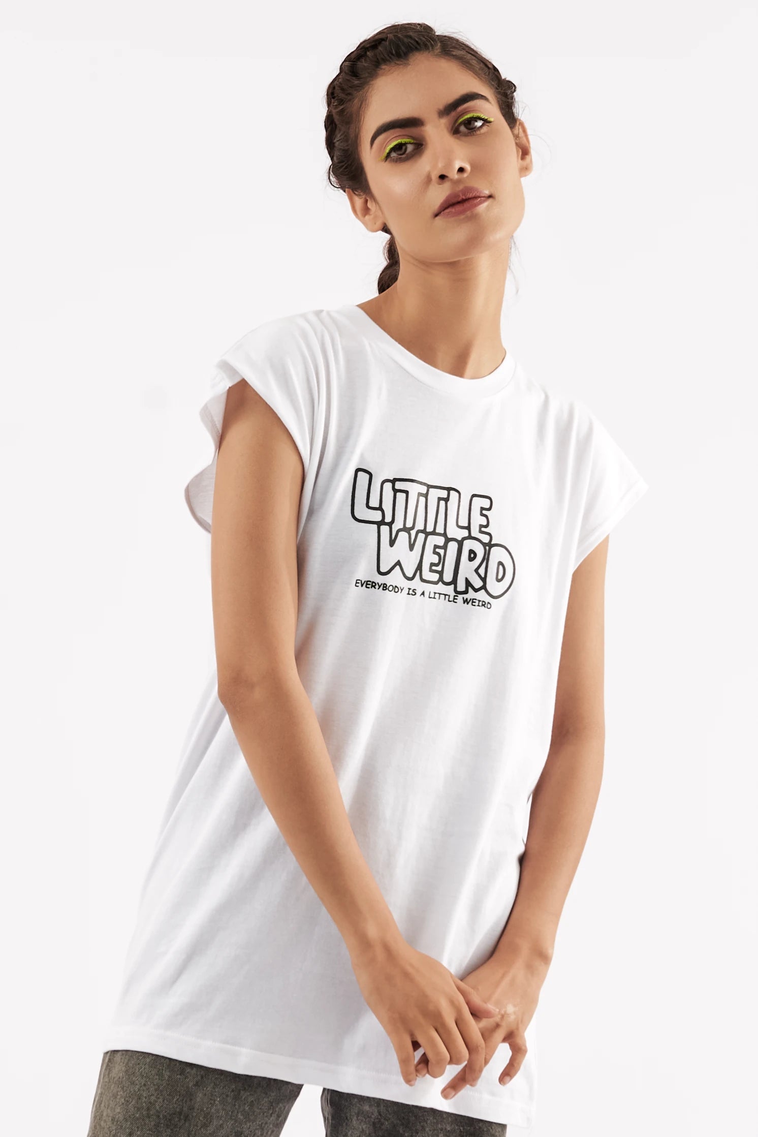 Women's Sleeveless T-Shirt White