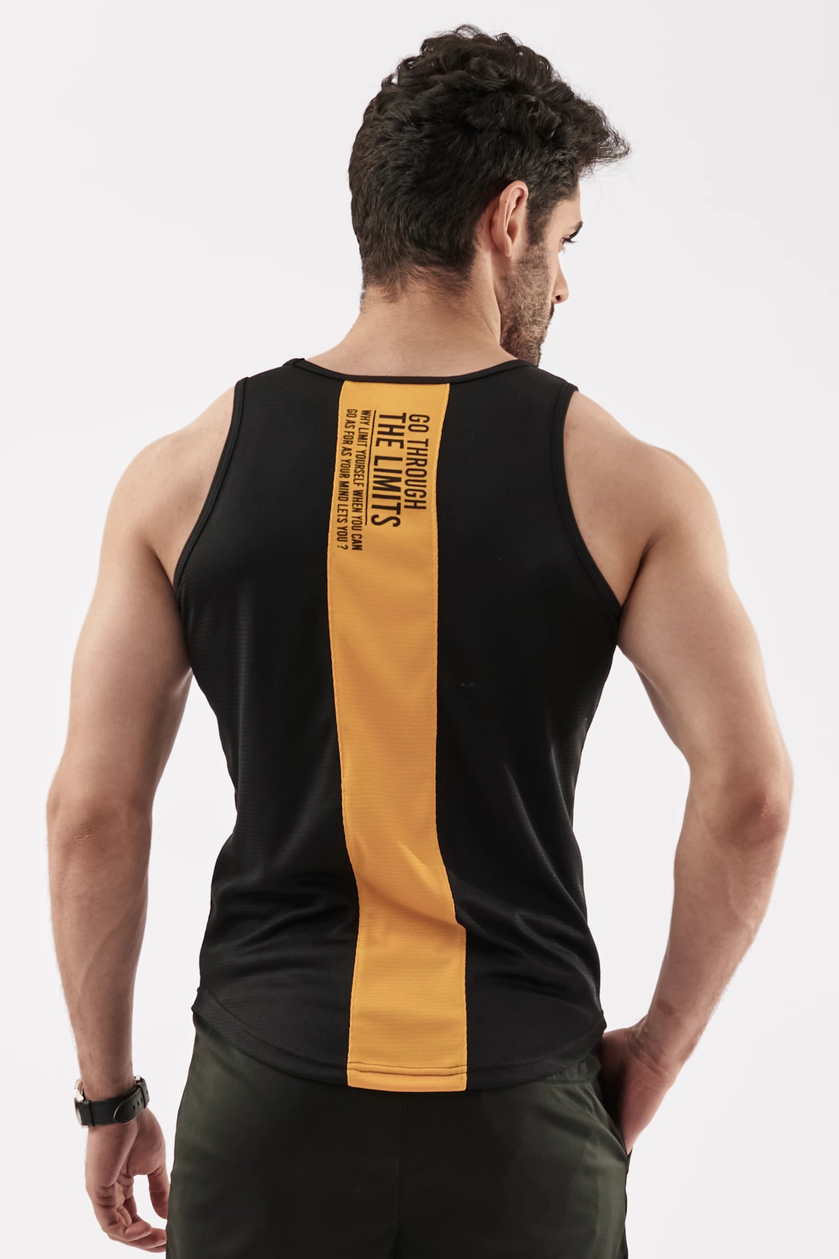 Men's Grip Tank Top Black