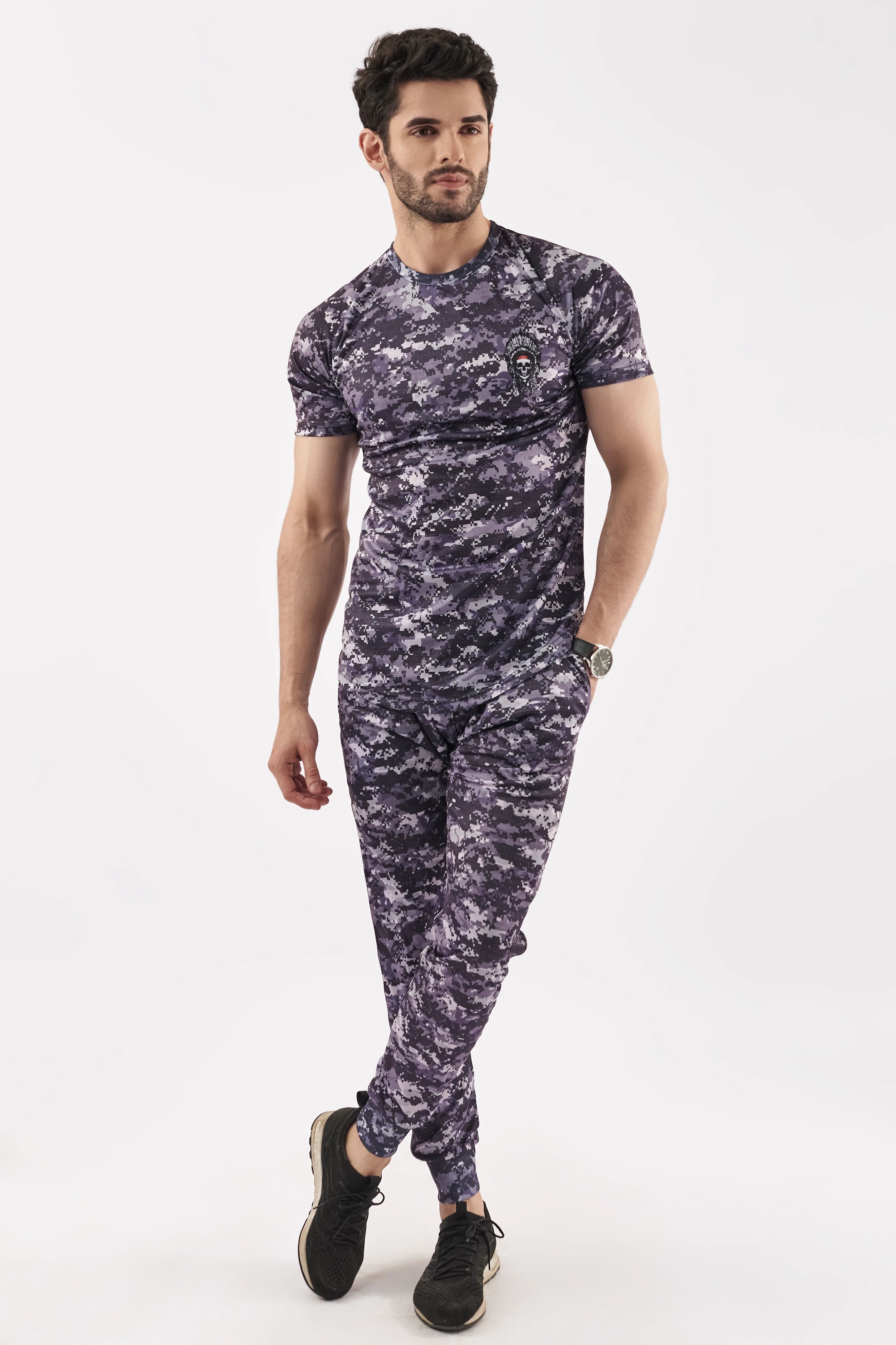 Men's Camo T-Shirt & Trouser