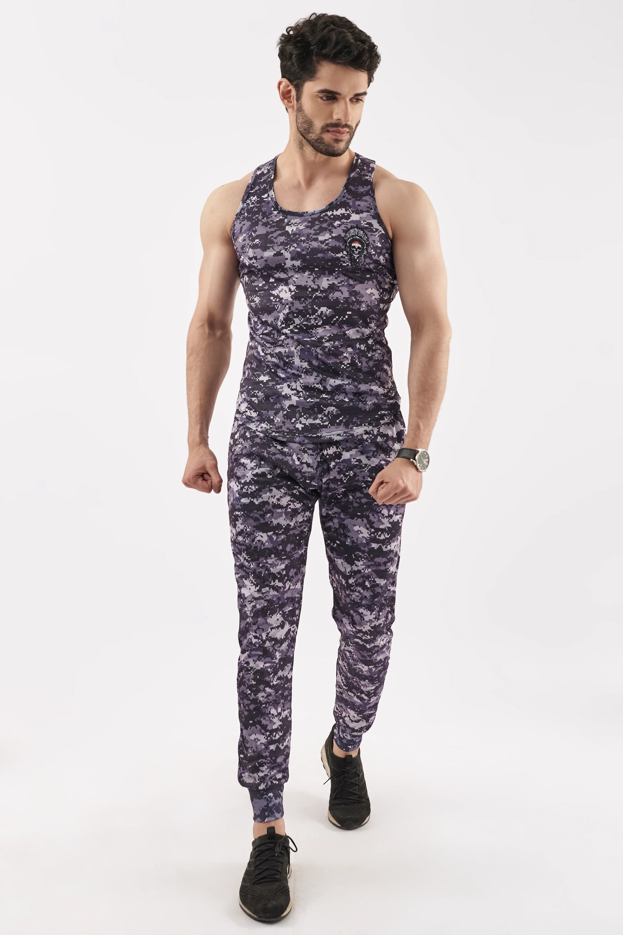 Men’s Blue Camo Tank Top