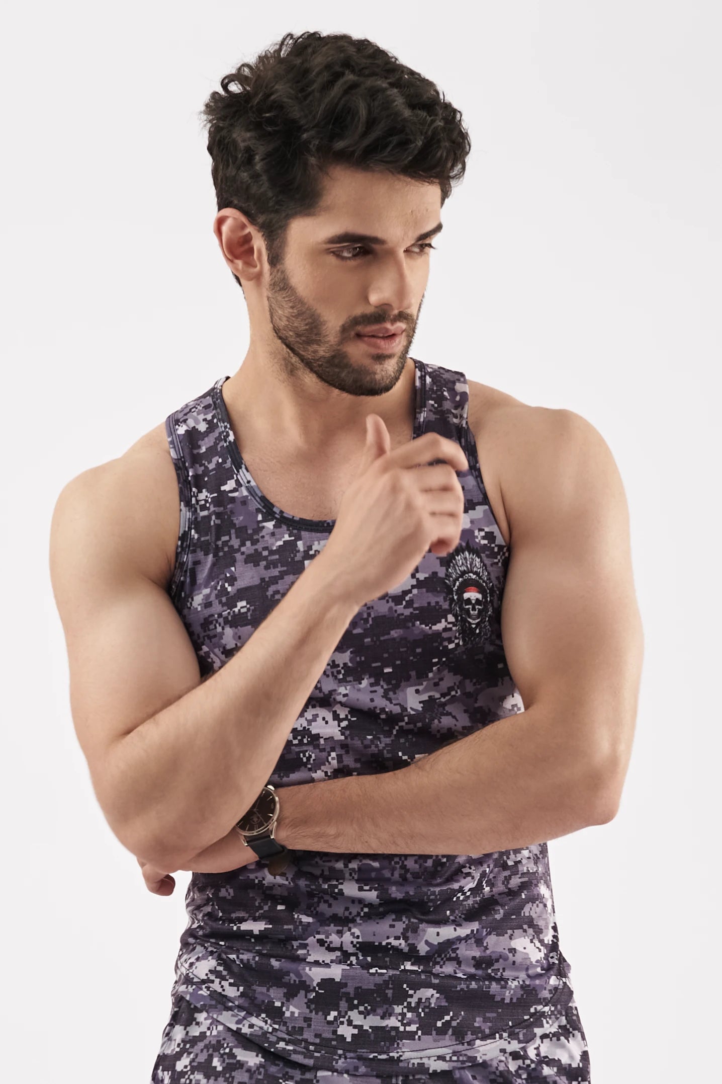Men's Camo Tank Top & Trouser