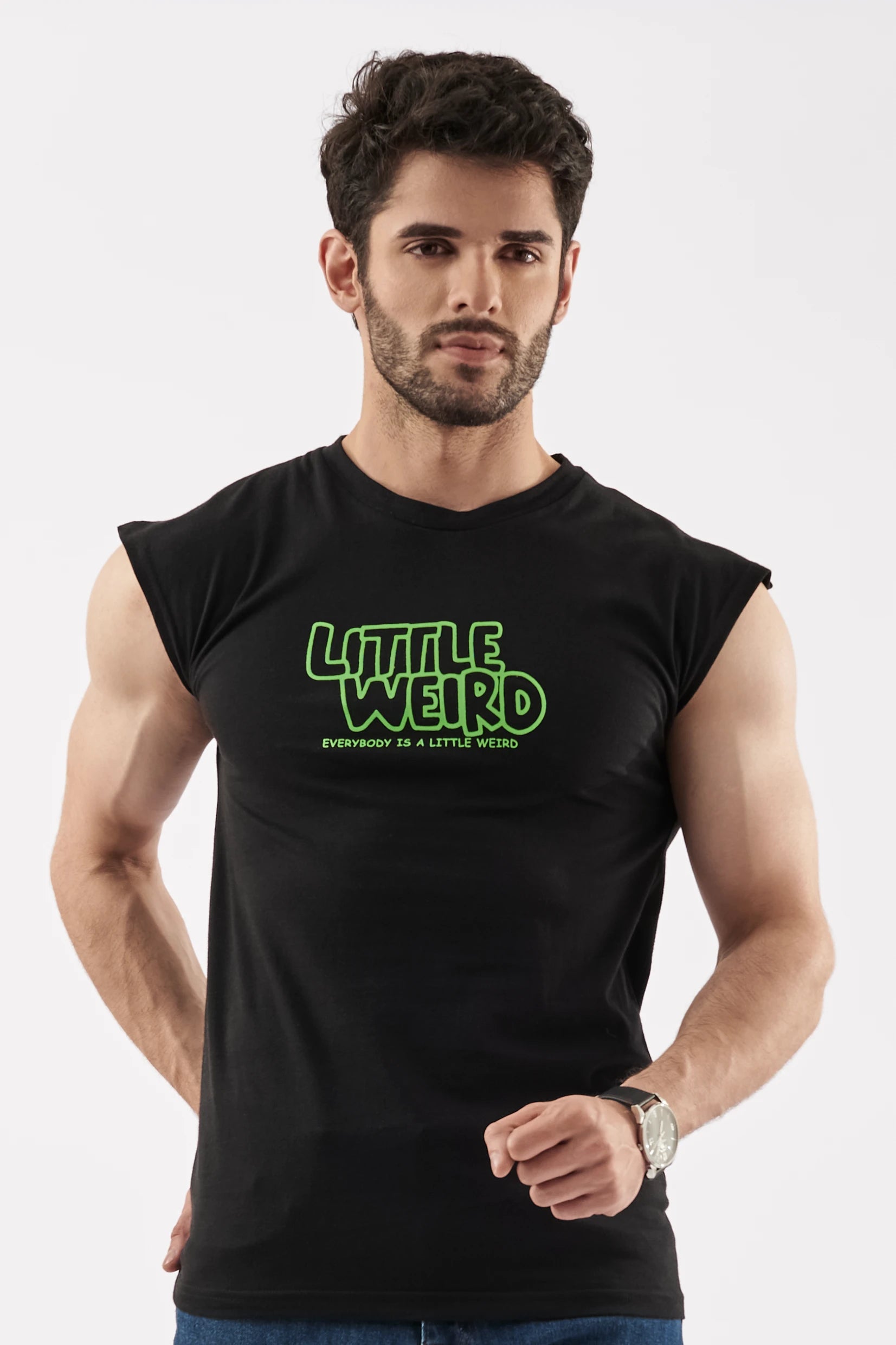 Men's Sleeveless T-Shirt Black